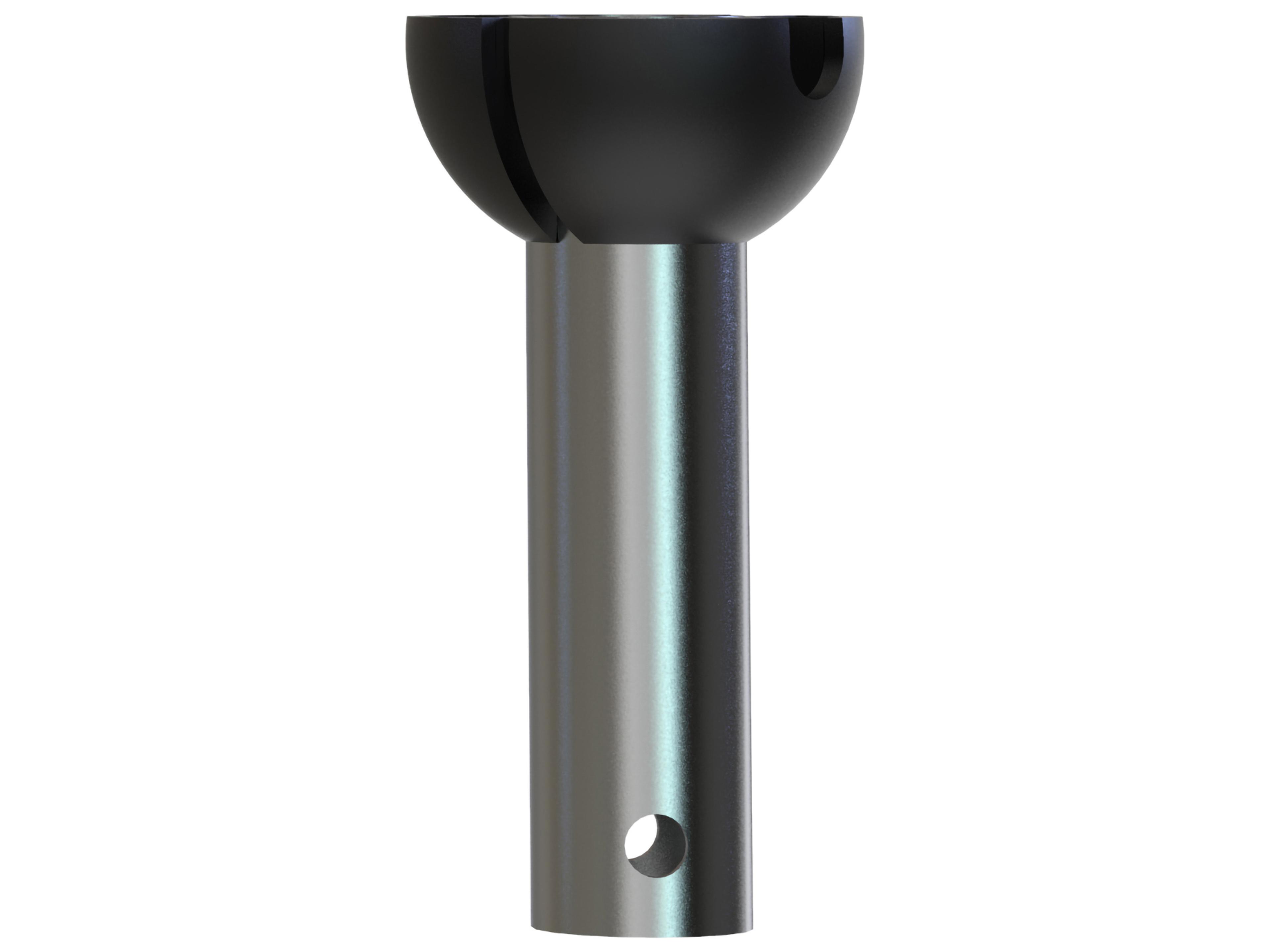 4" Down Rod w/ Ball Joint, 8999, Satin Nickel