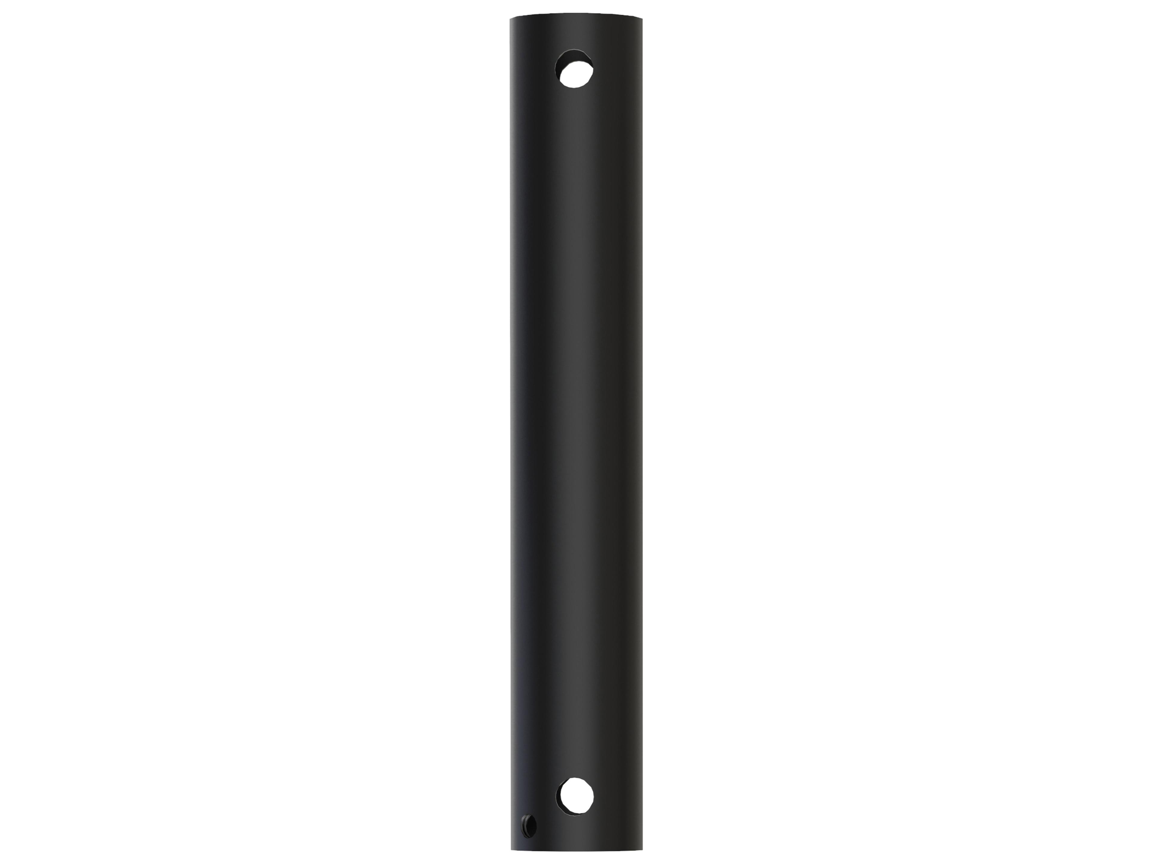 6" Down Rod, 89909, 994459, Black