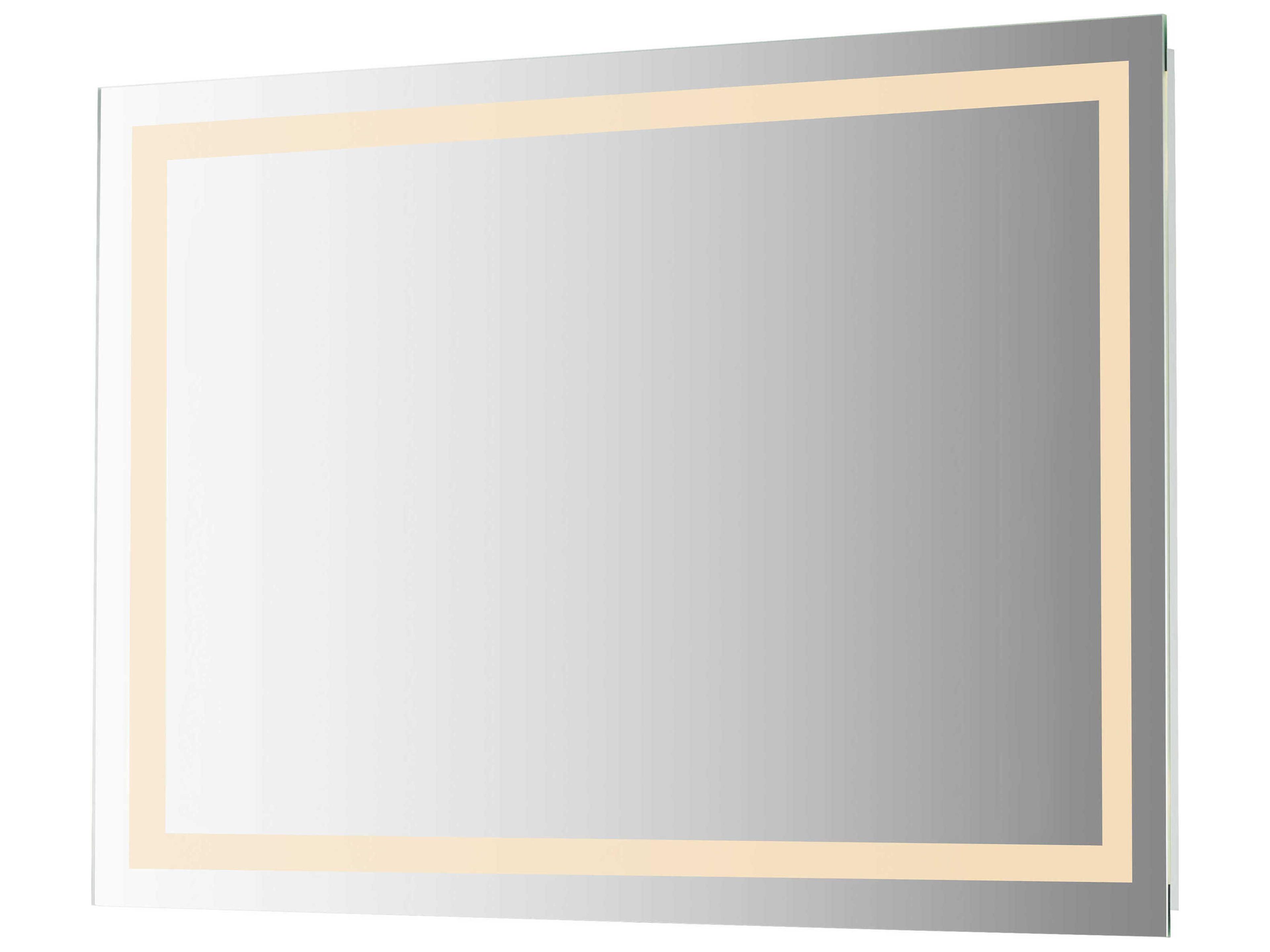 Project Perimeter Frontlit Rectangular Wall Mirror