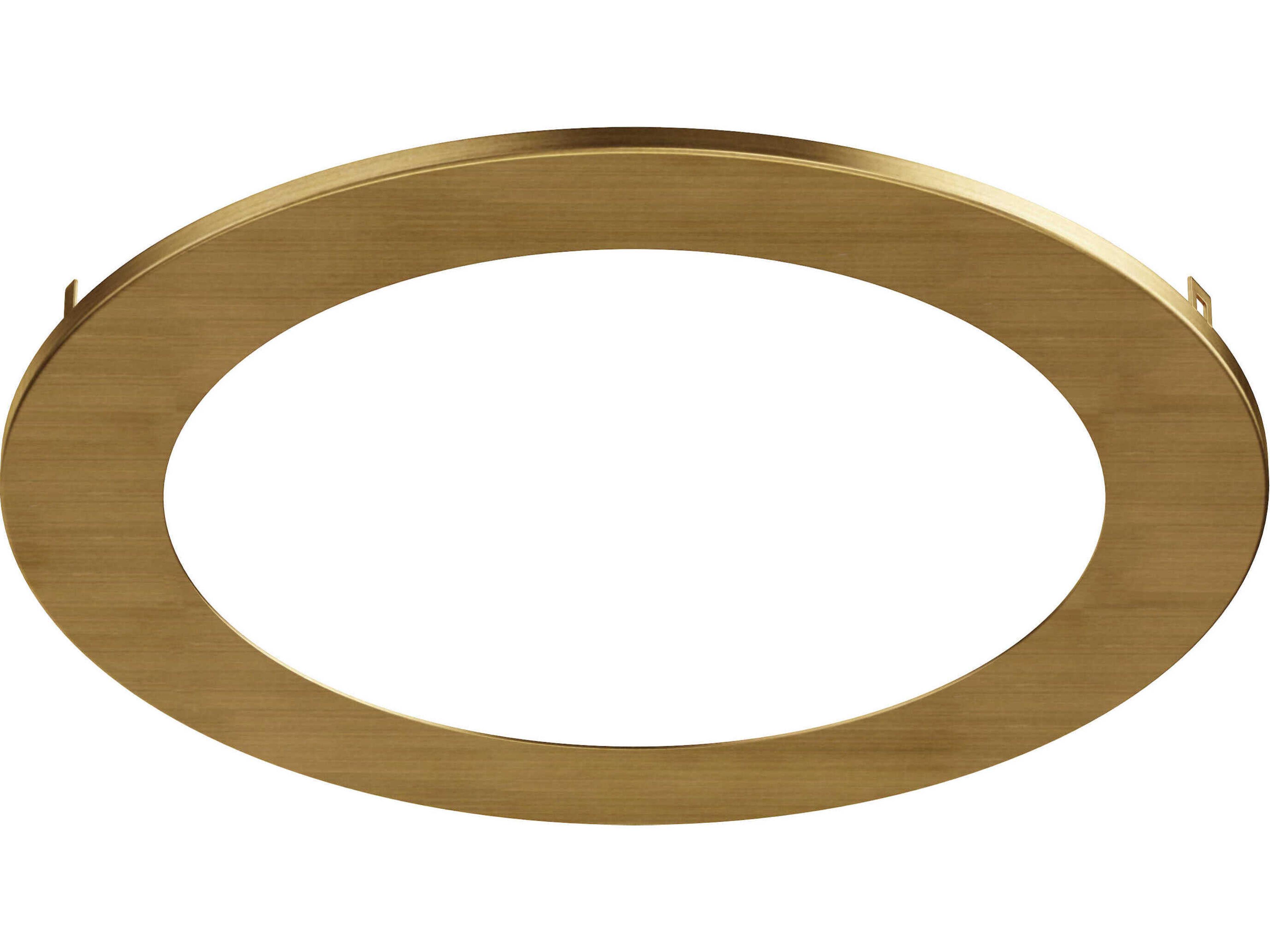 Slim Natural Aged Brass Trim Ring