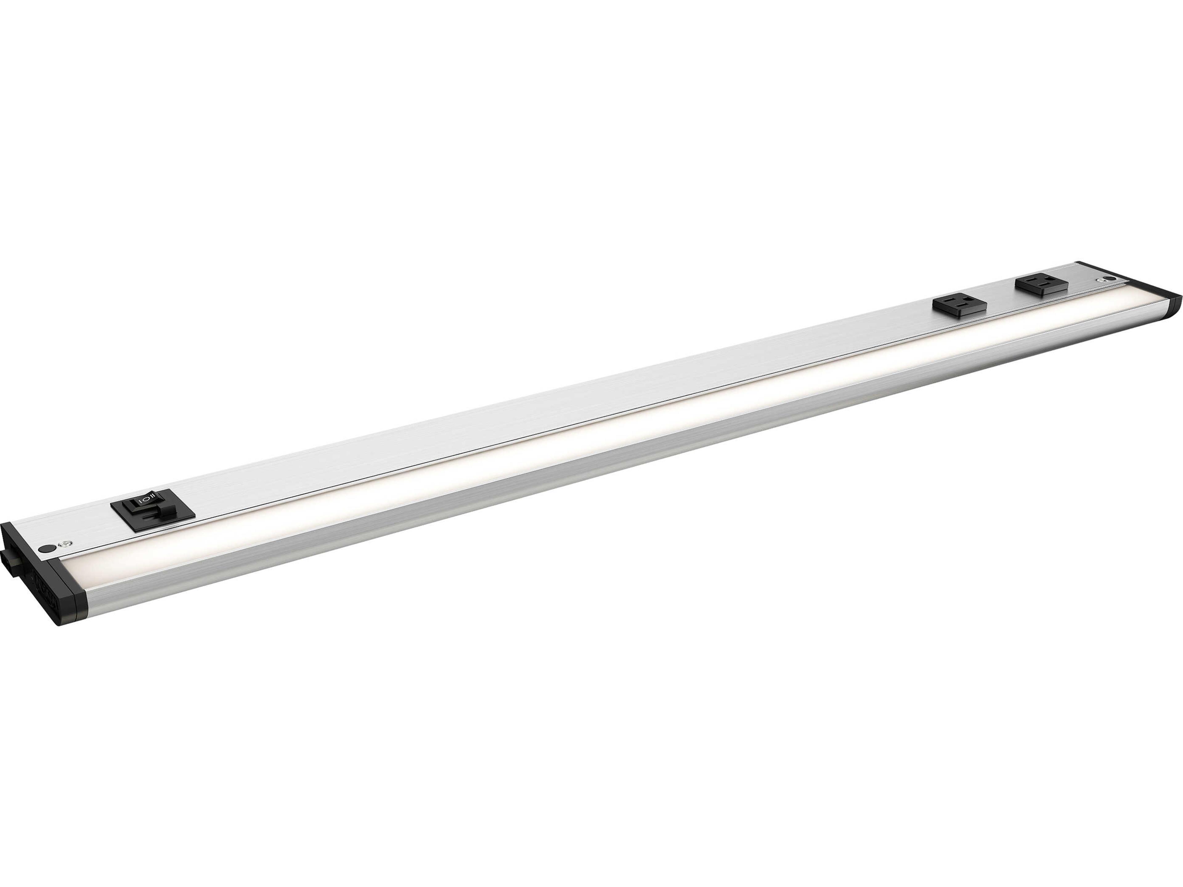 CounterMax 5K Satin Nickel Linear Under Cabinet Light
