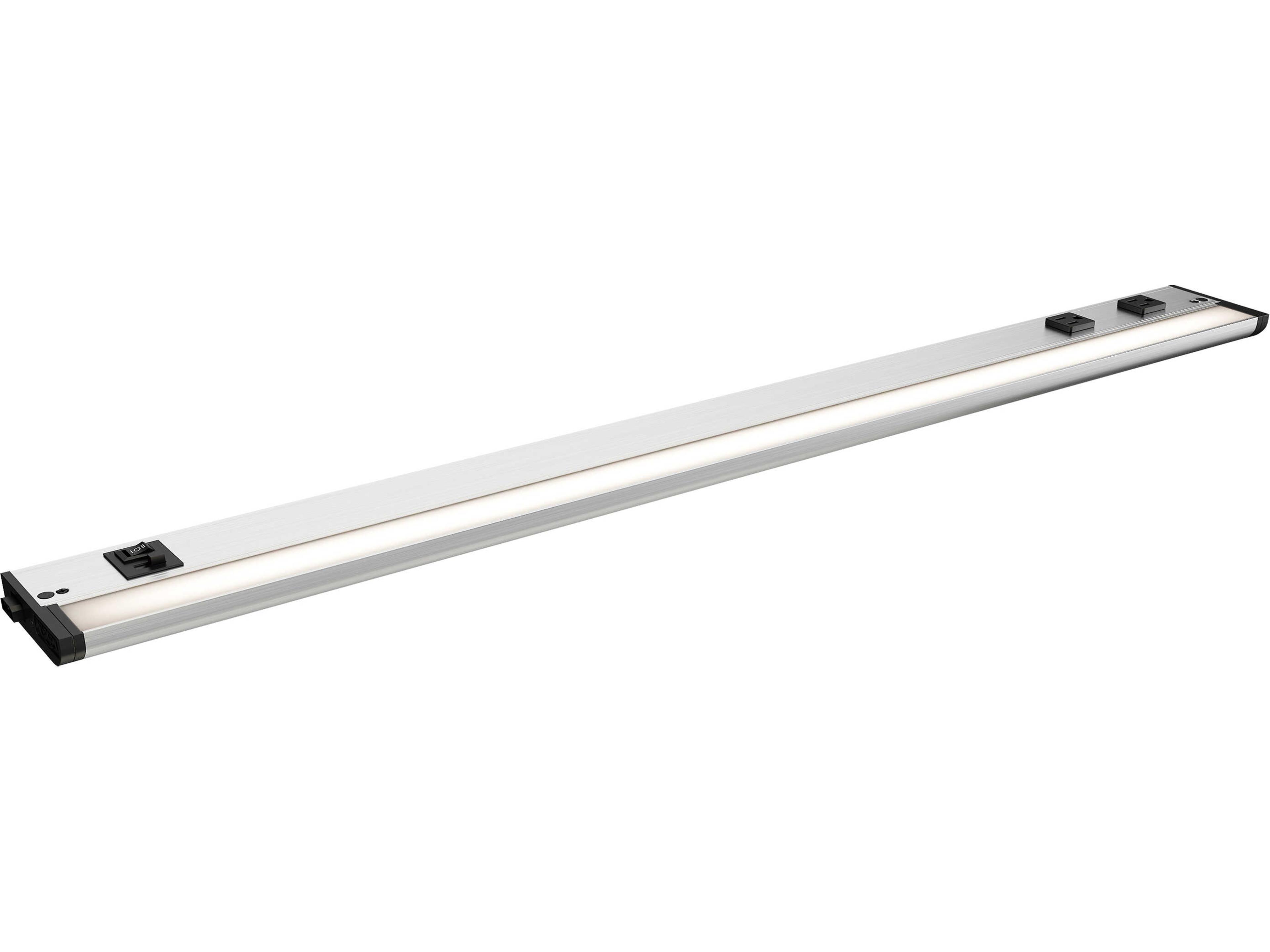 CounterMax 5K Satin Nickel Linear Under Cabinet Light