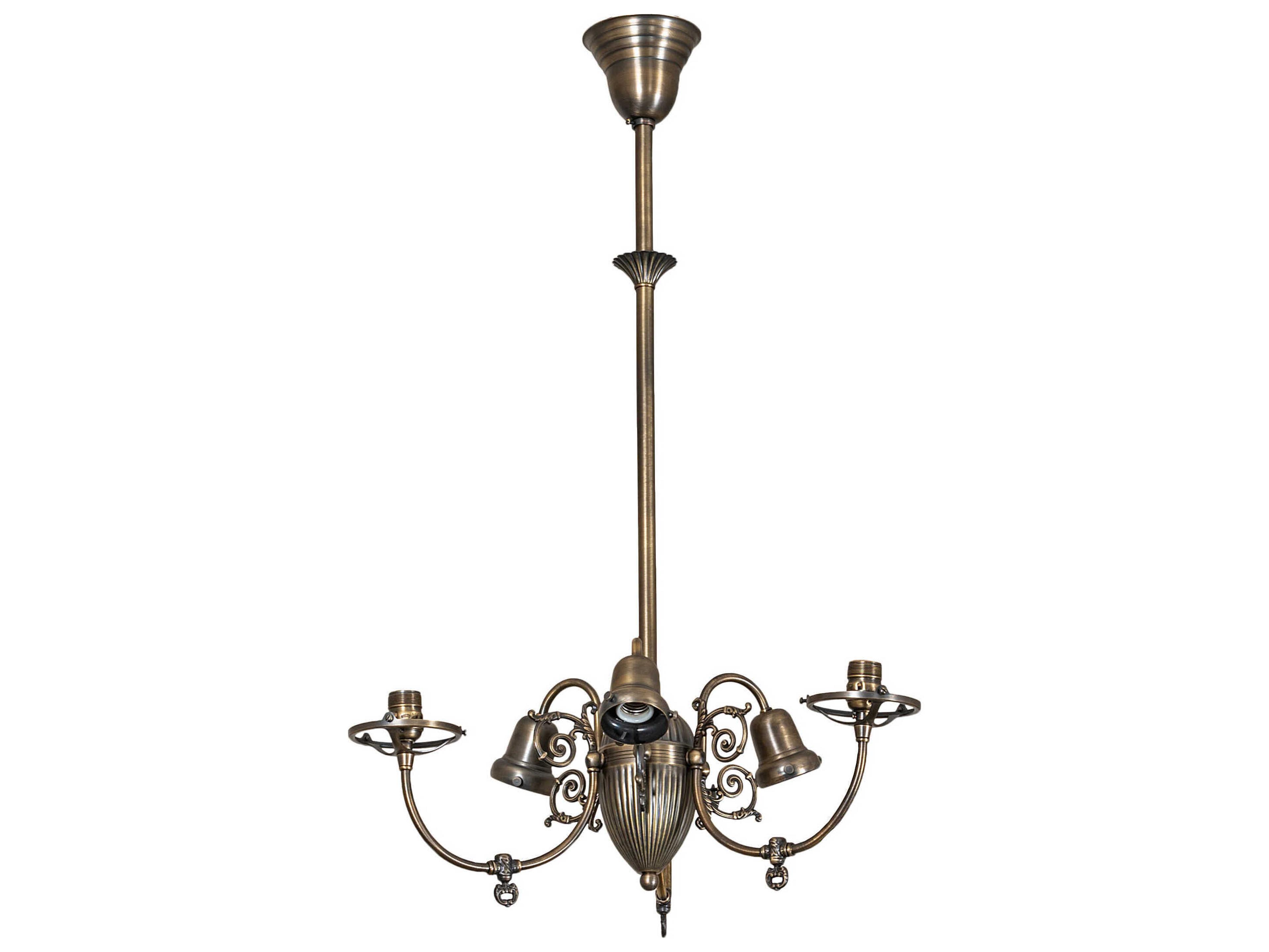 Meyda 6-Light Antique Brass Chandelier