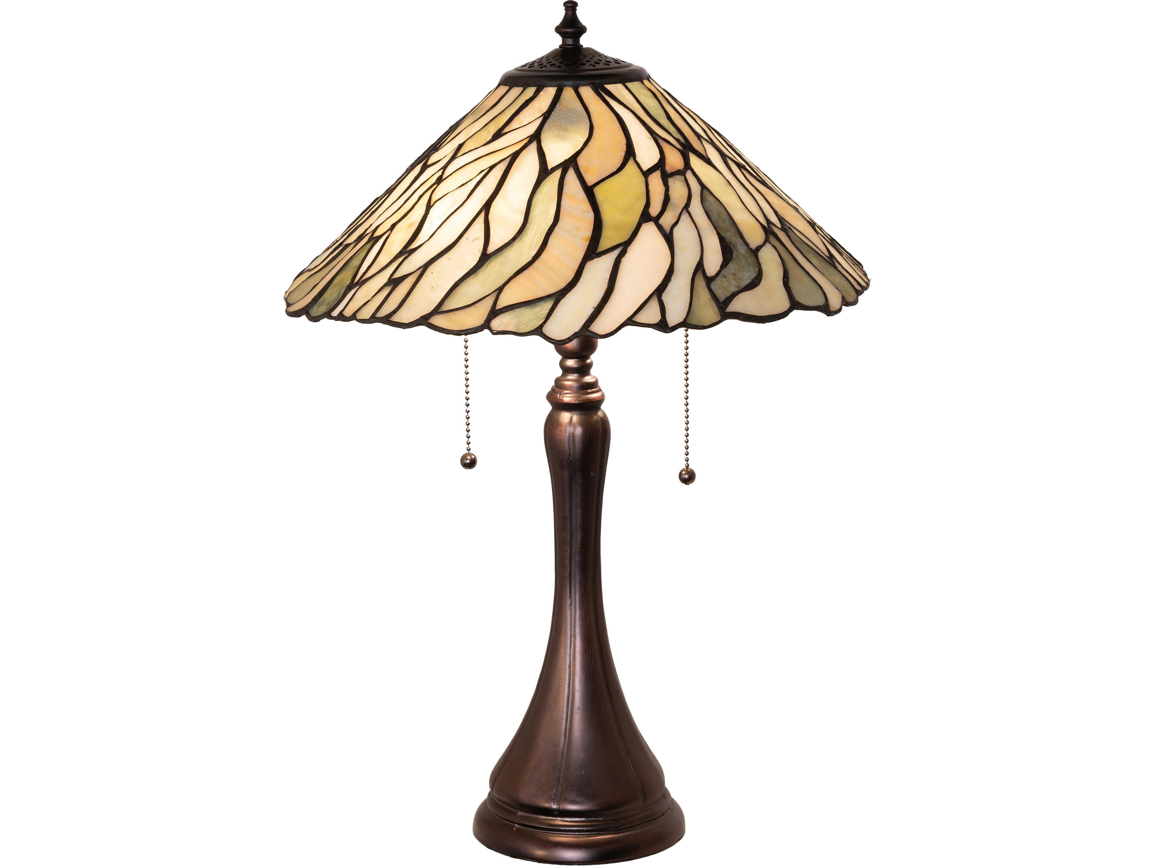 Willow Brown Traditional Table Lamp