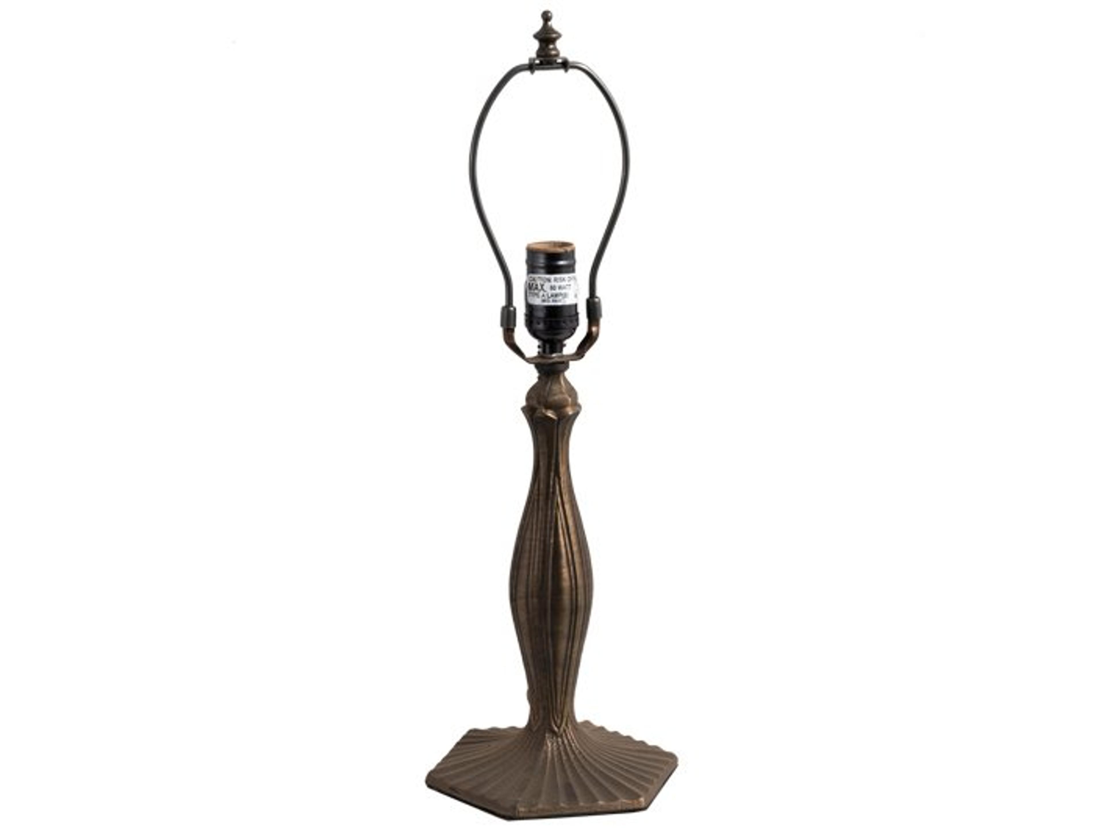 Deco Mahogany Bronze Table Lamp