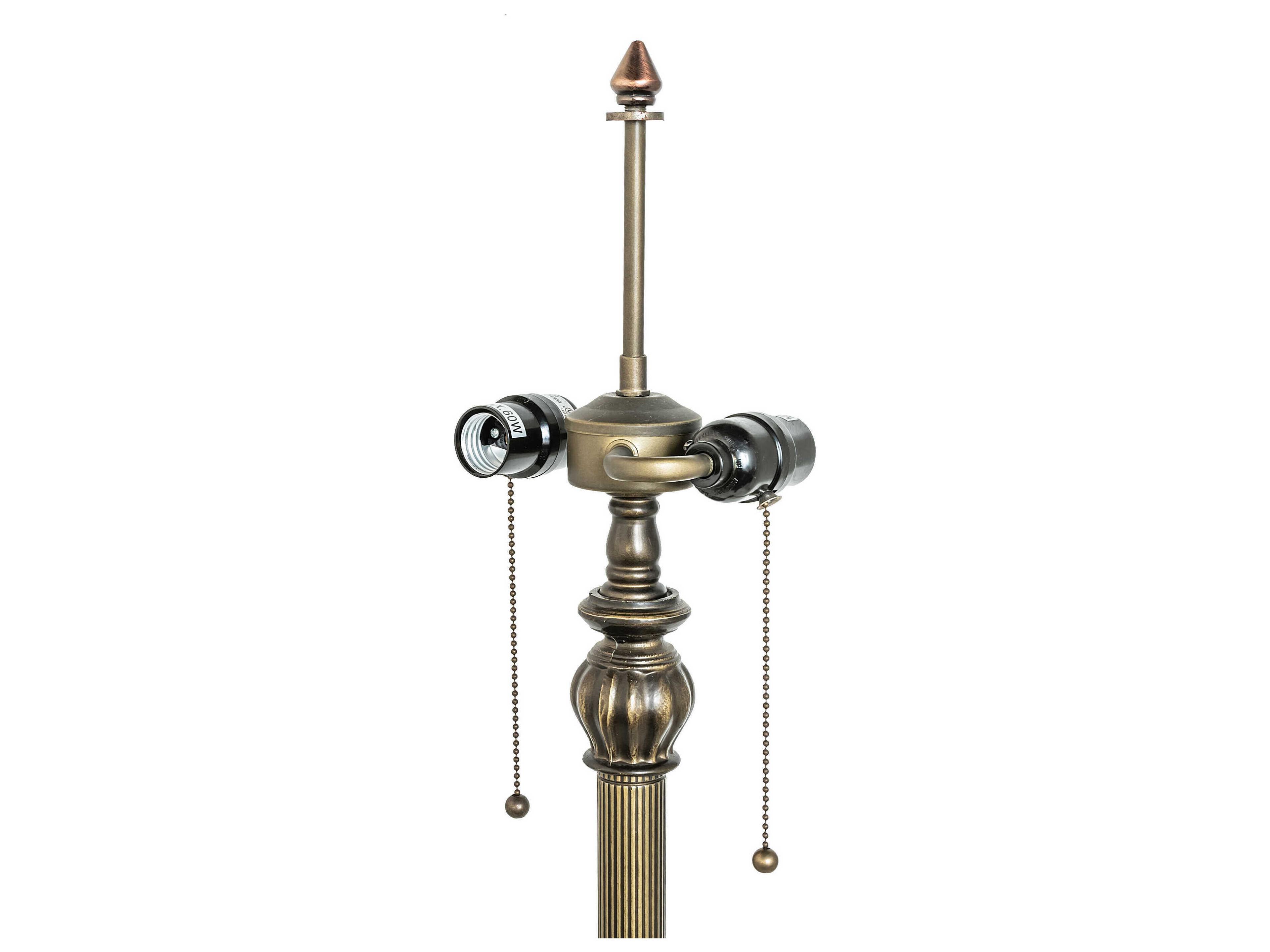 Meyda 2 - Light Floor Lamp Base