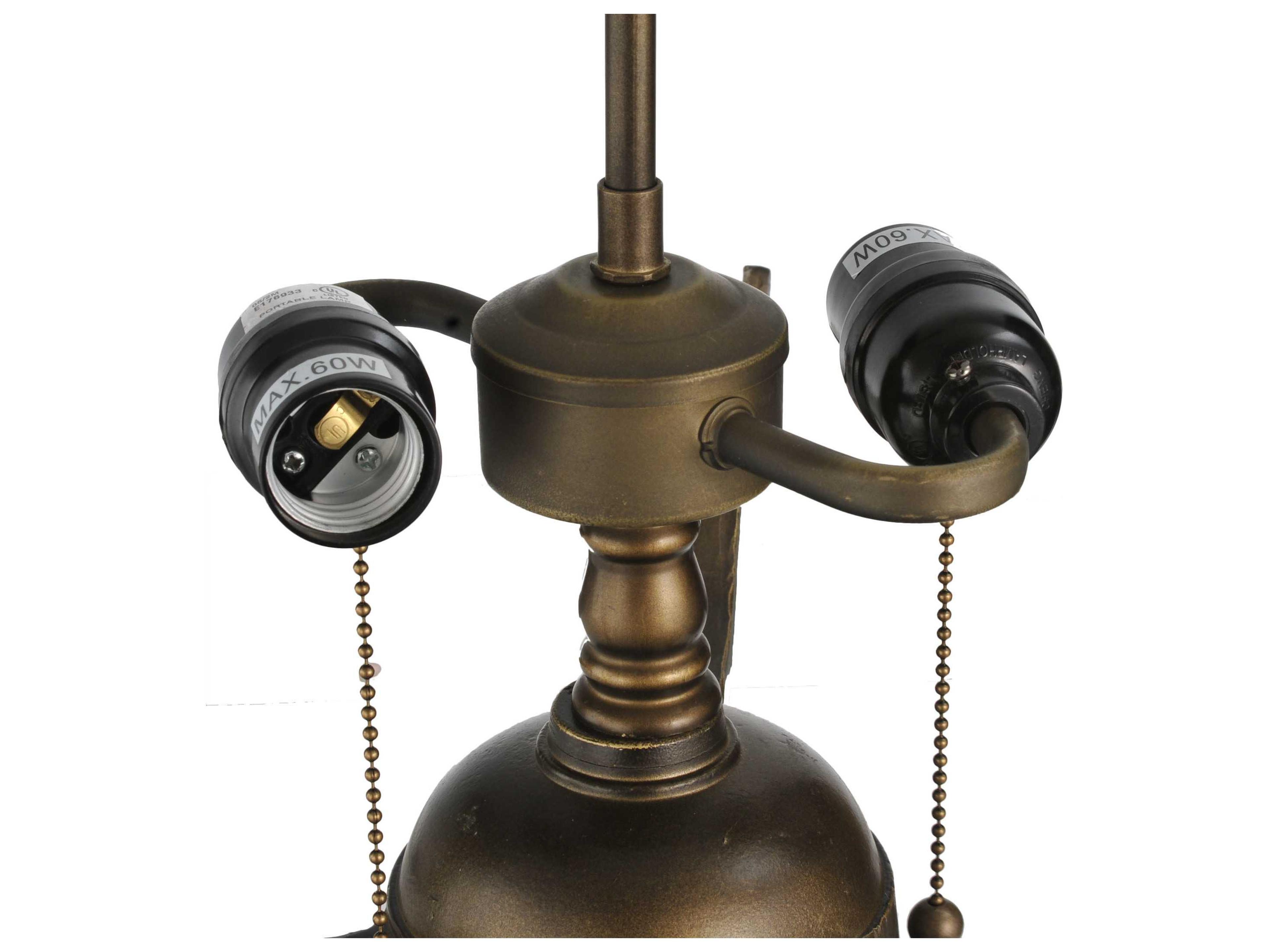 Meyda Mosaic Dragonfly 2 - Light Table Lamp Base