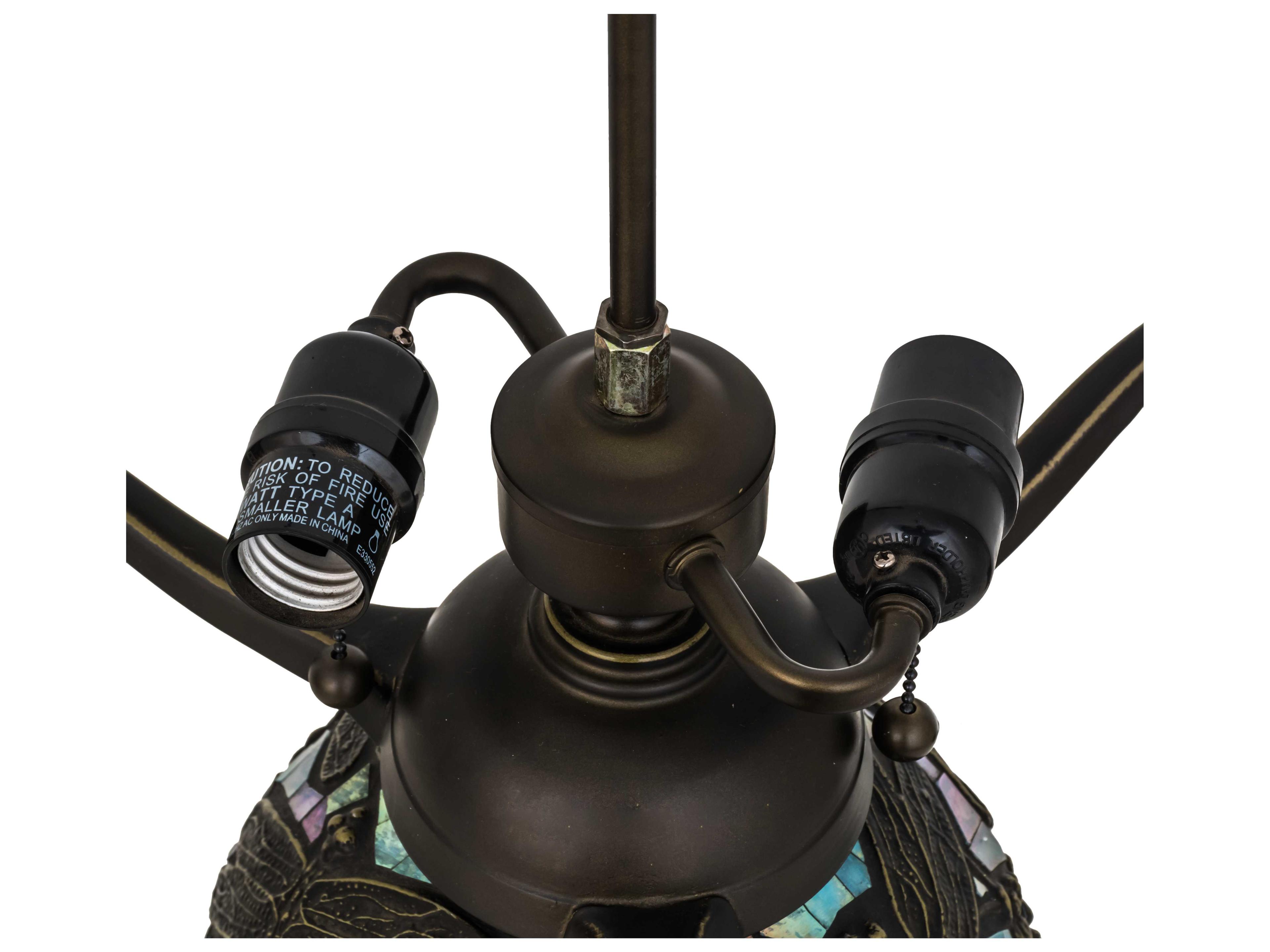 Meyda Mosaic Dragonfly 2 - Light Table Lamp Base