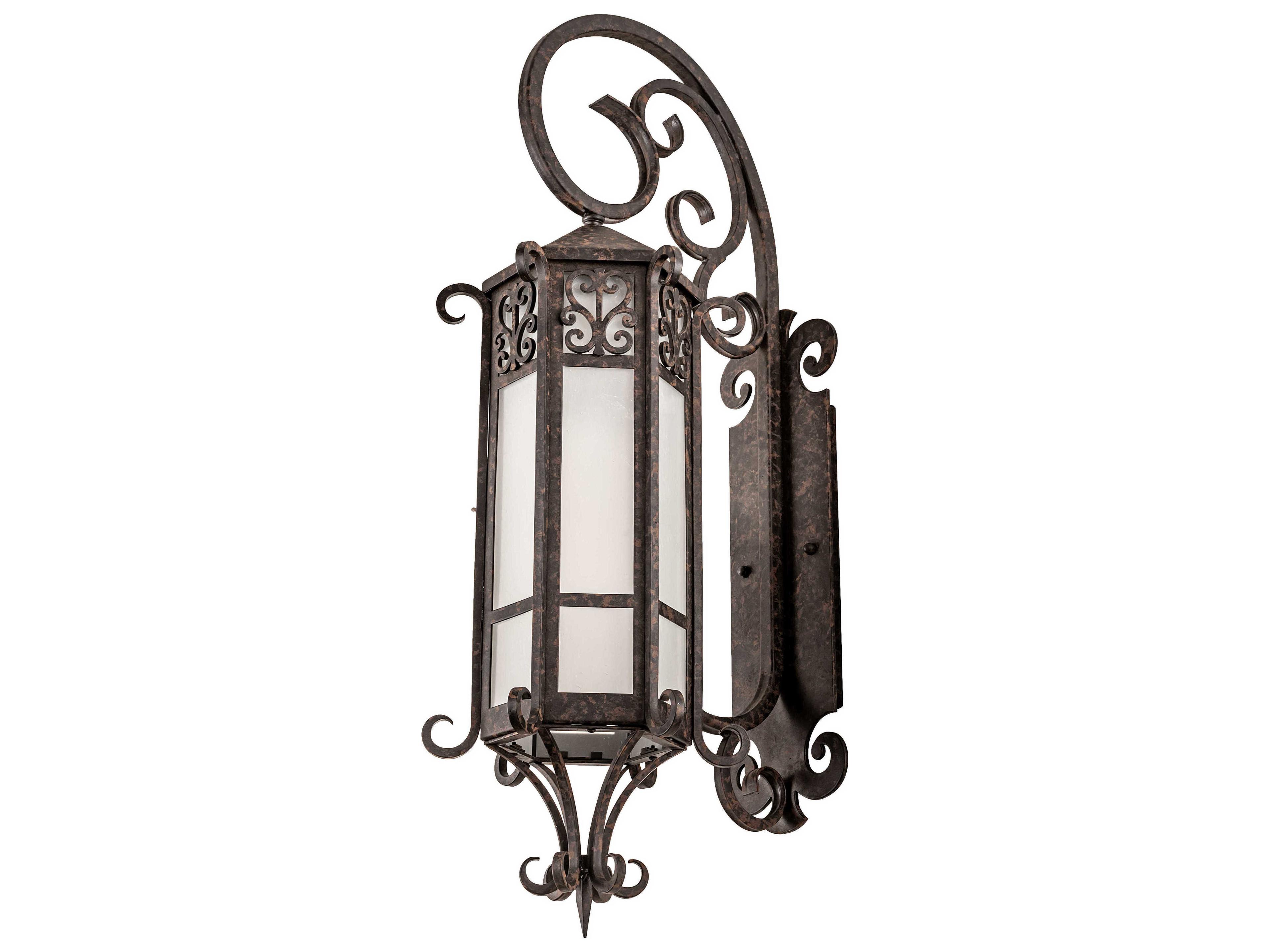 Meyda Caprice 1 - Light Glass Outdoor Wall Light