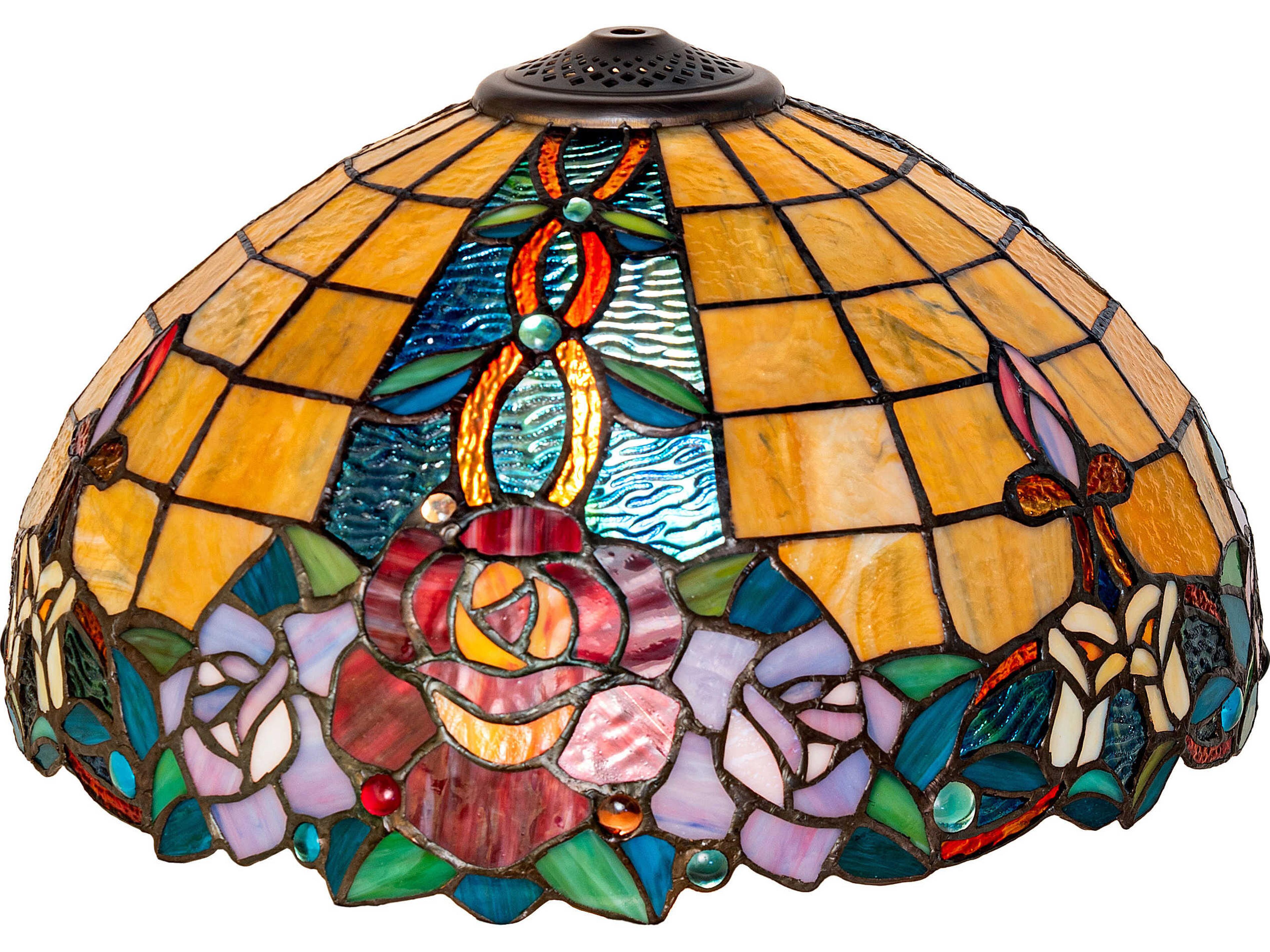 Rose Vine Stained Glass