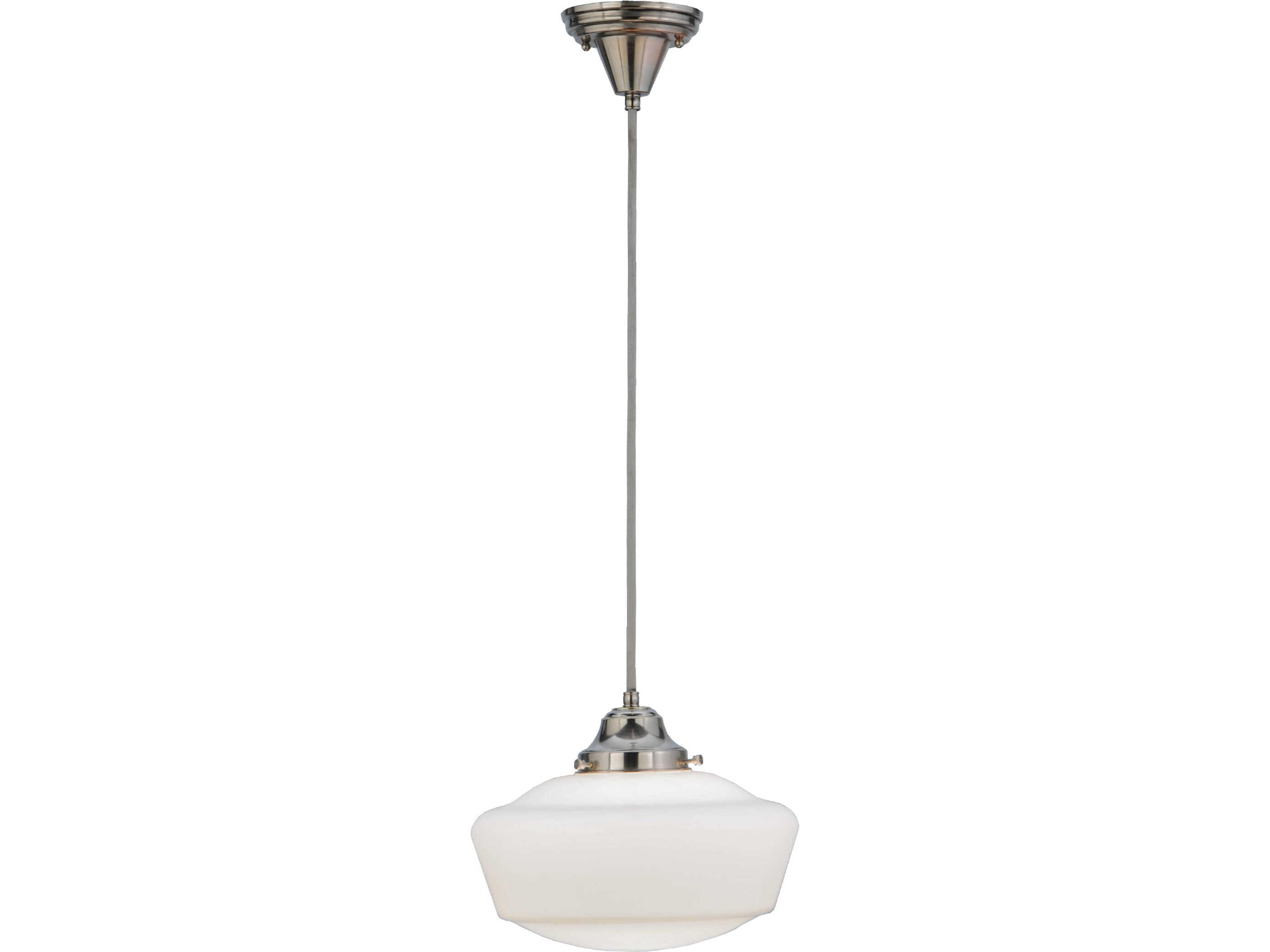Revival 1-Light Nickel Mini Pendant