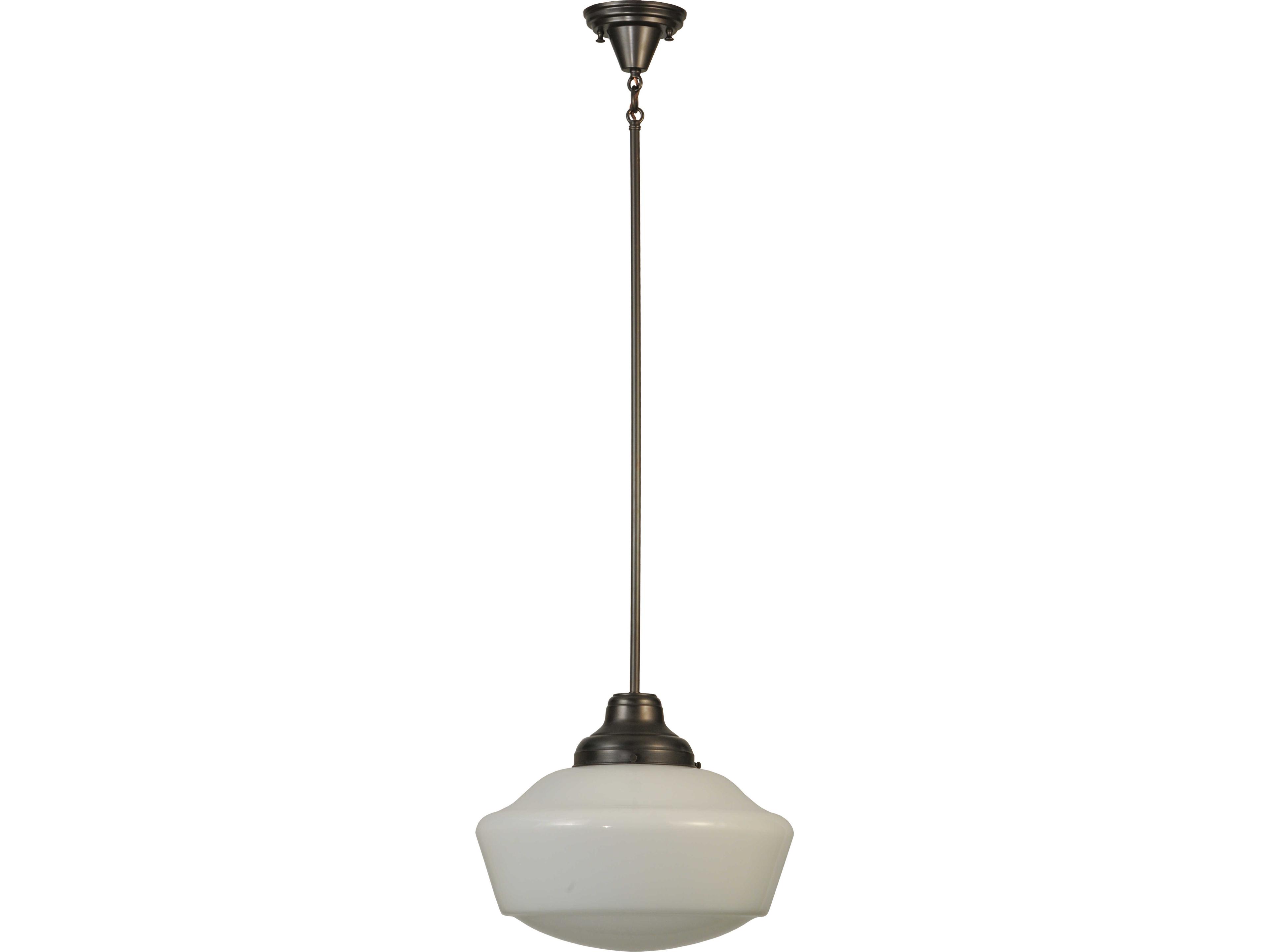 Meyda Revival 1-Light Brown Pendant