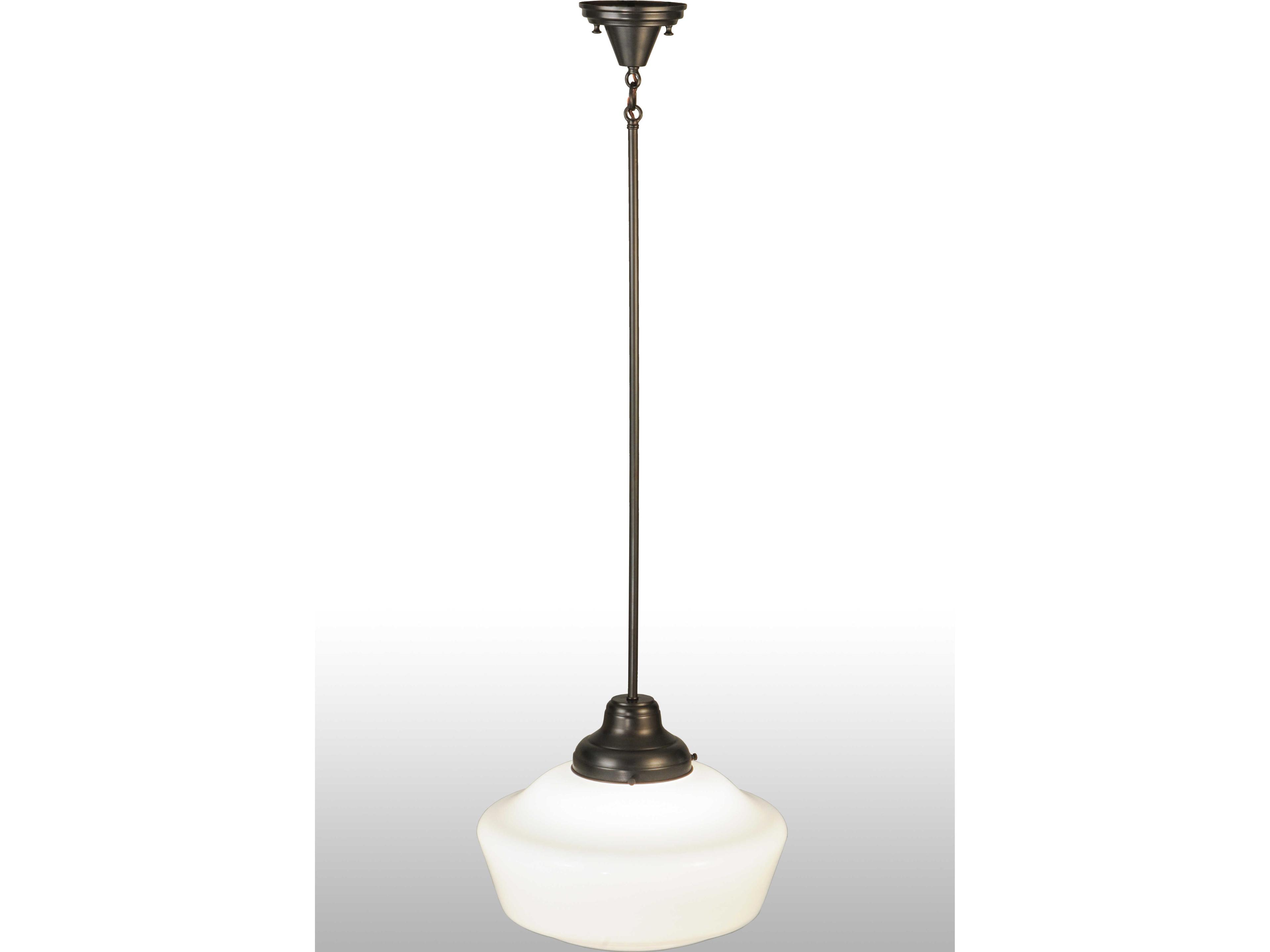 Meyda Revival 1-Light Brown Pendant