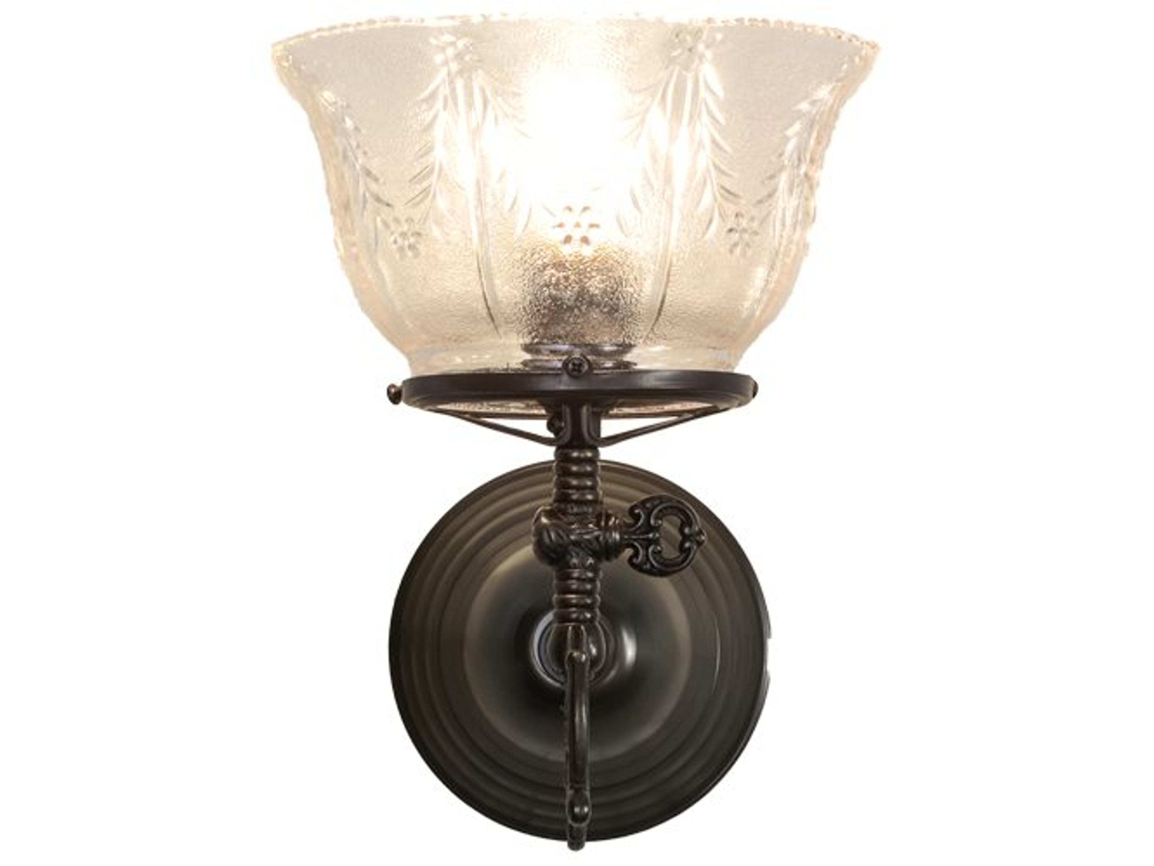 Meyda 1-Light Brown Wall Sconce