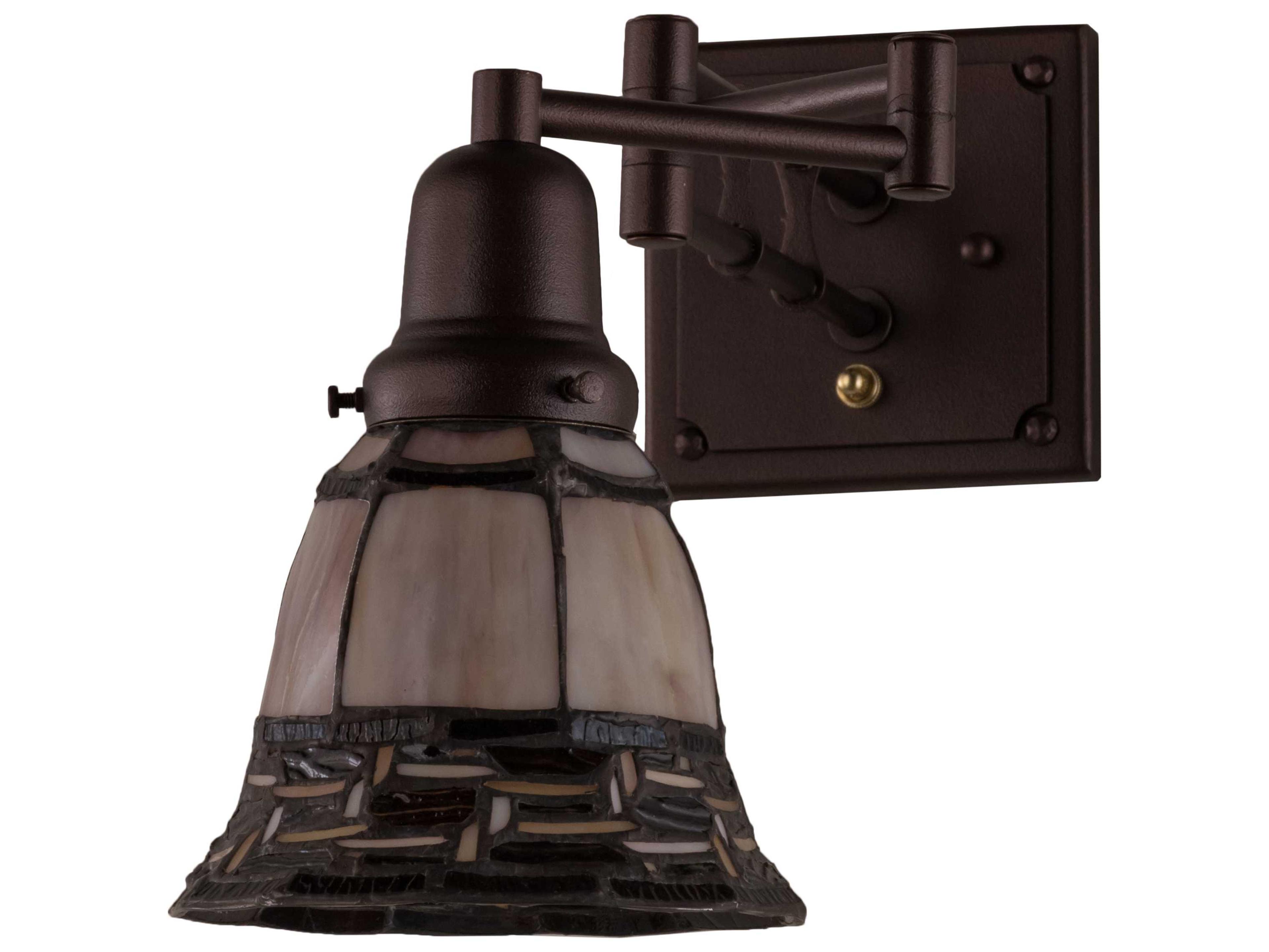 Meyda Mahogany Bronze Wall Sconce