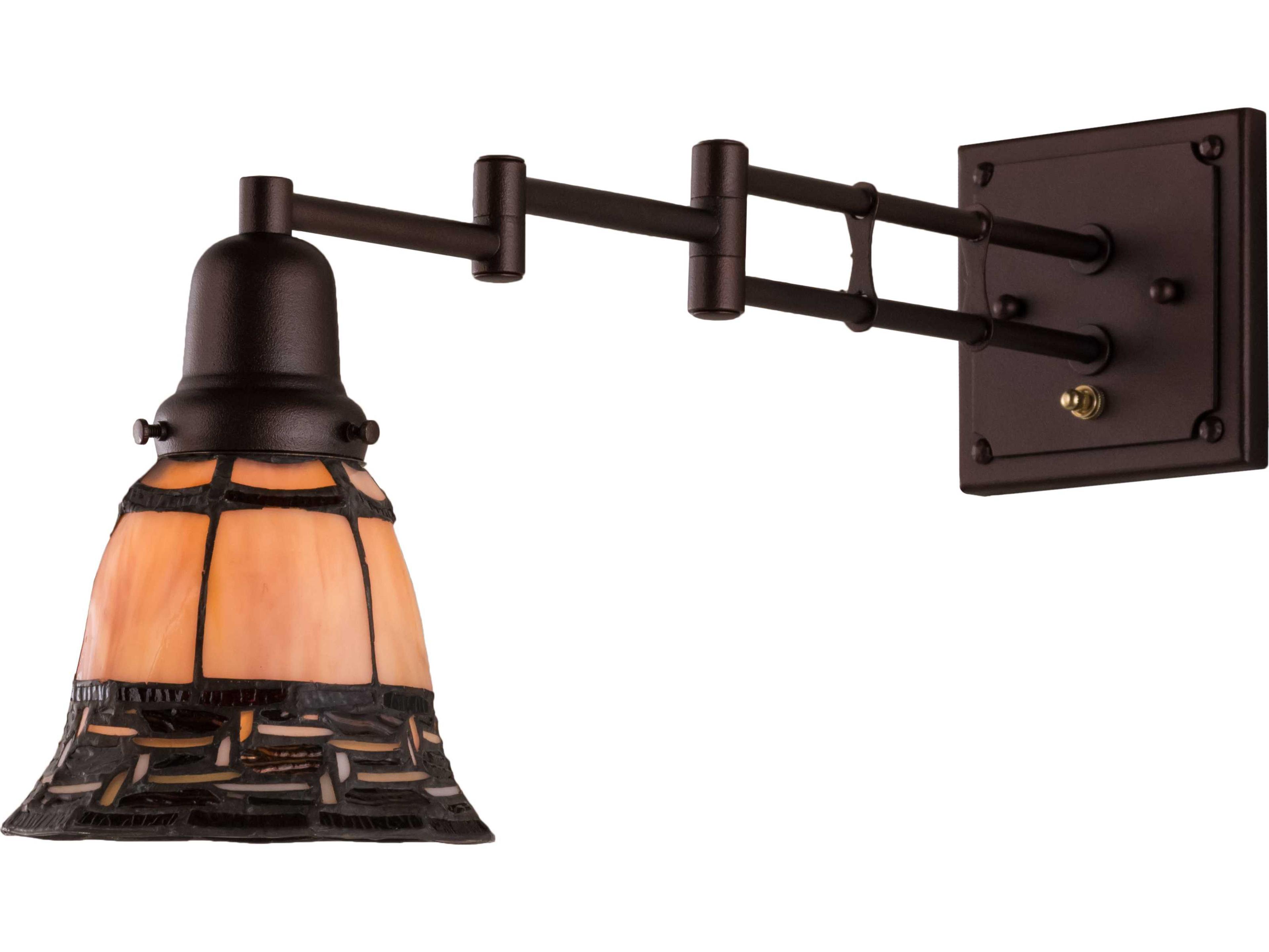 Meyda Mahogany Bronze Wall Sconce