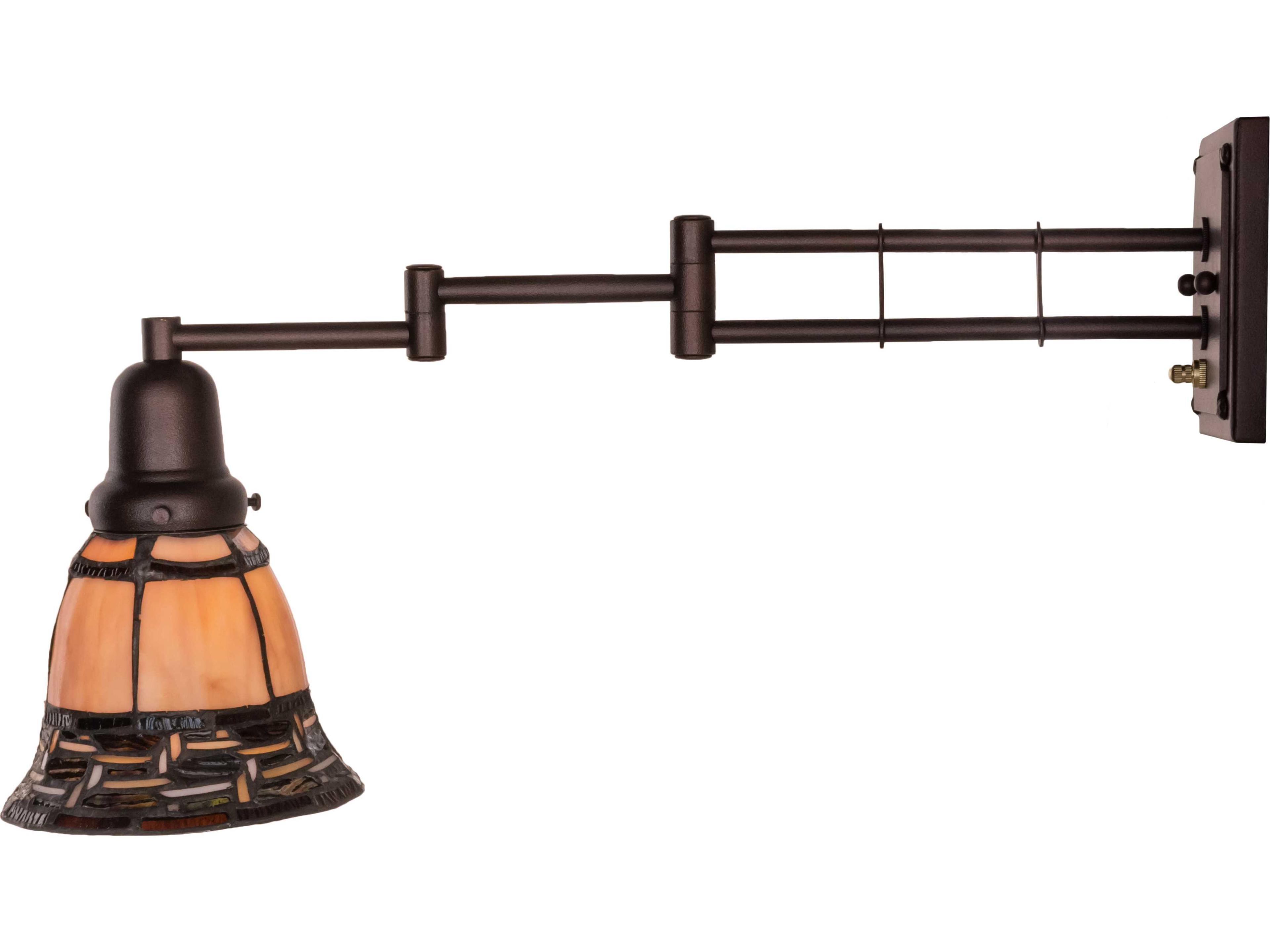 Meyda Mahogany Bronze Wall Sconce