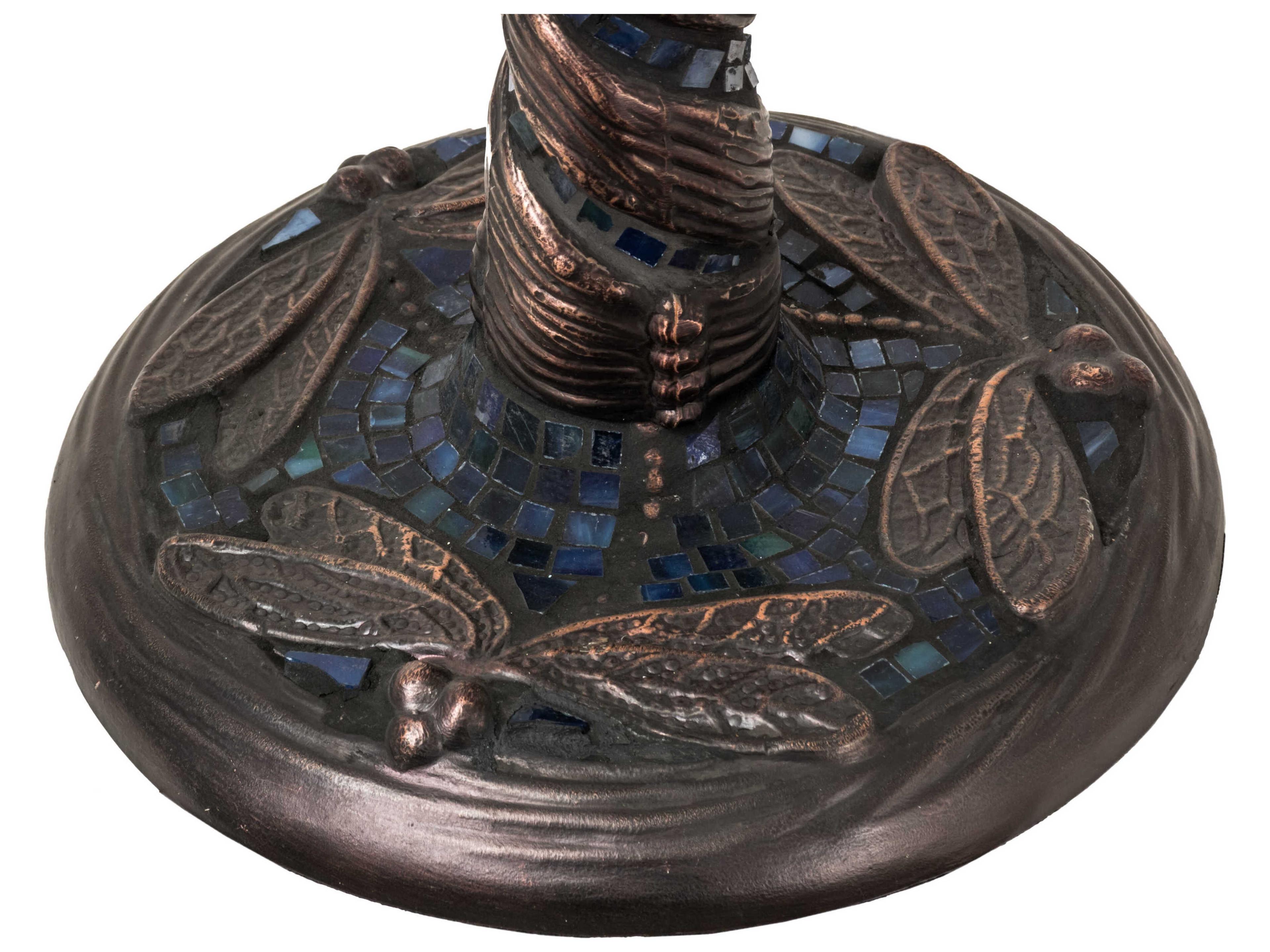 Meyda Twisted Fly Mosaic 3 - Light Table Lamp Base