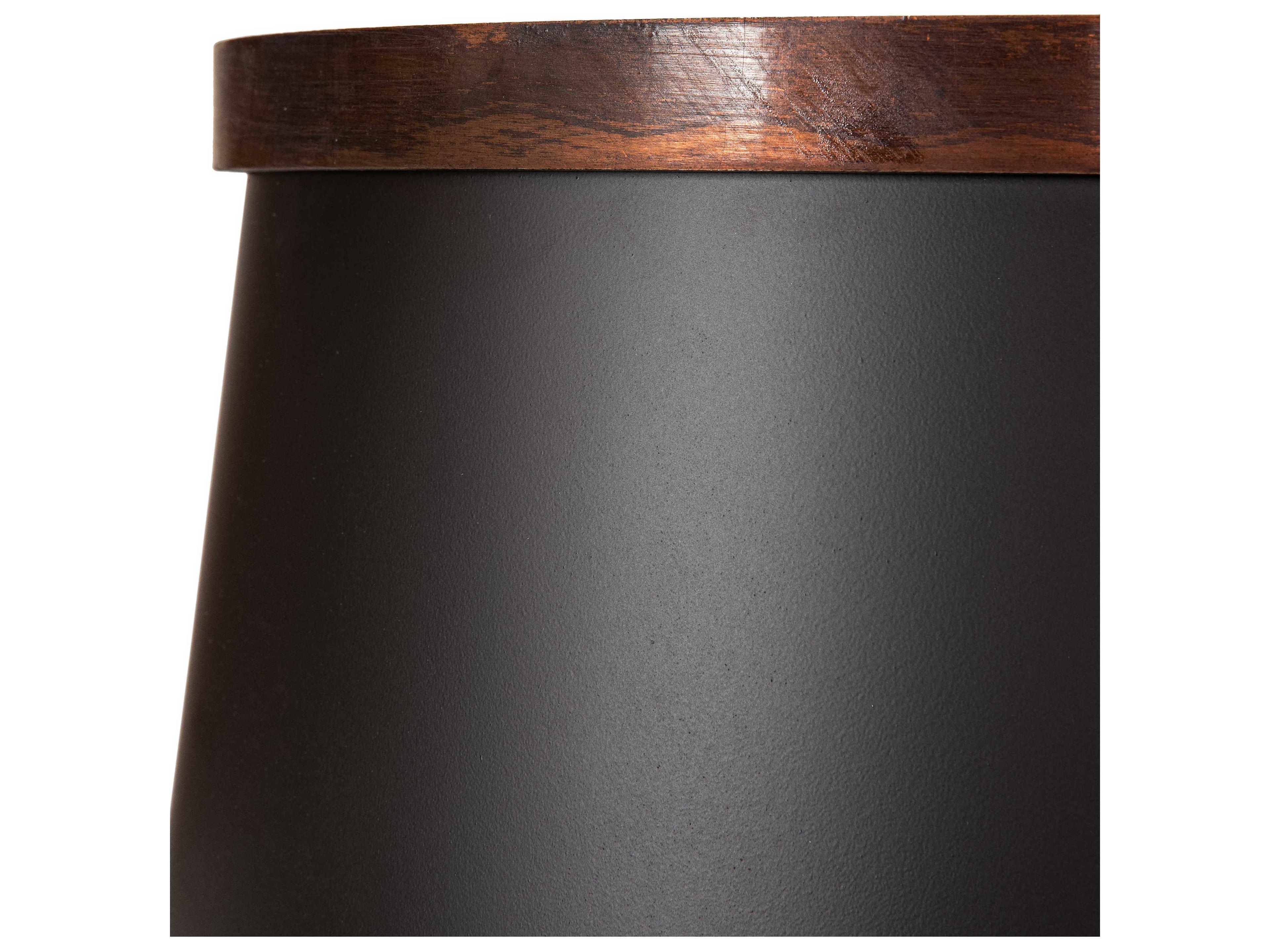 Meyda Cilindro Vintage Copper Oil Rubbed Bronze LED Semi Flush Mount