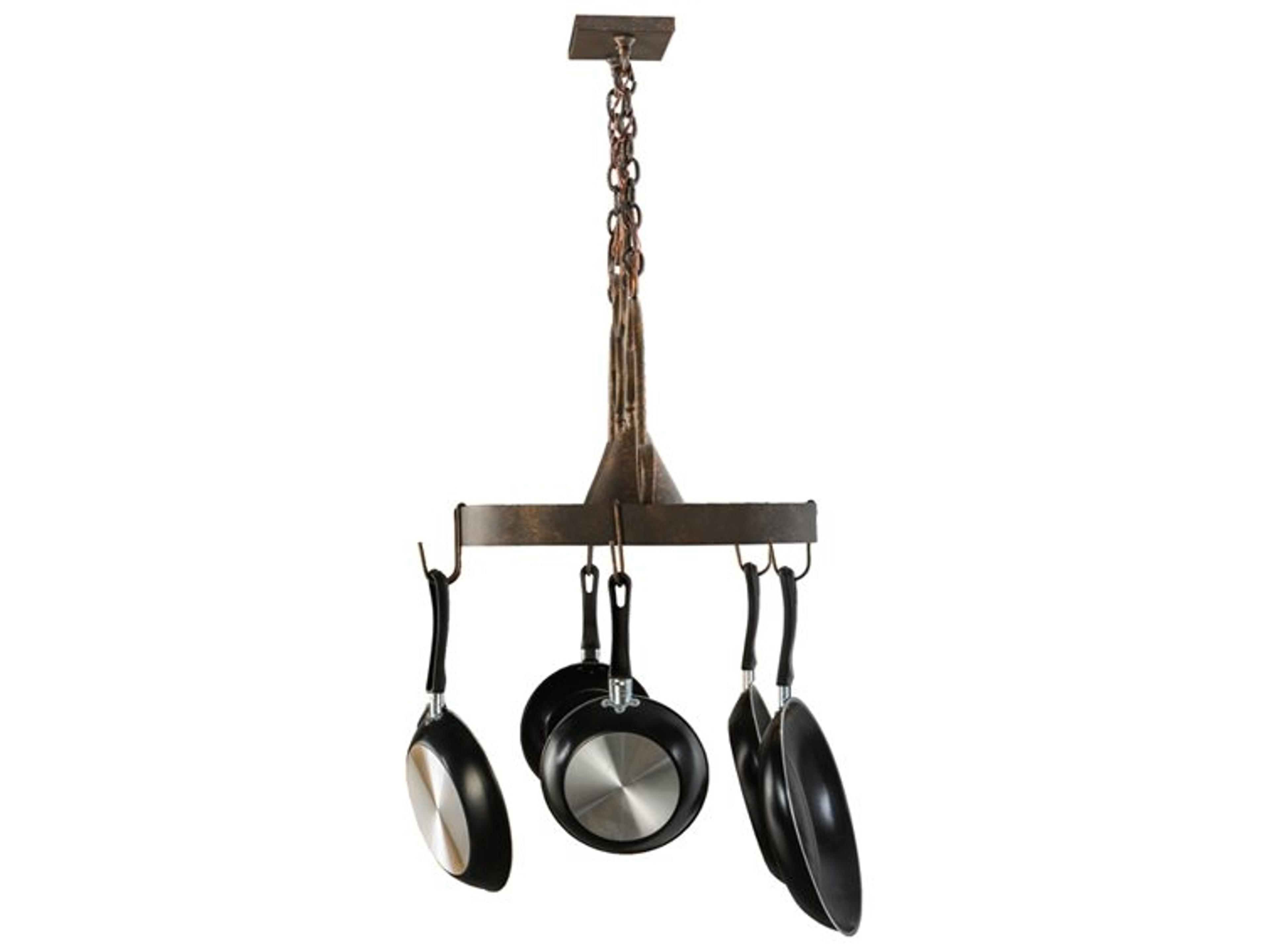 Meyda 2-Light Brown Glass Island Pendant