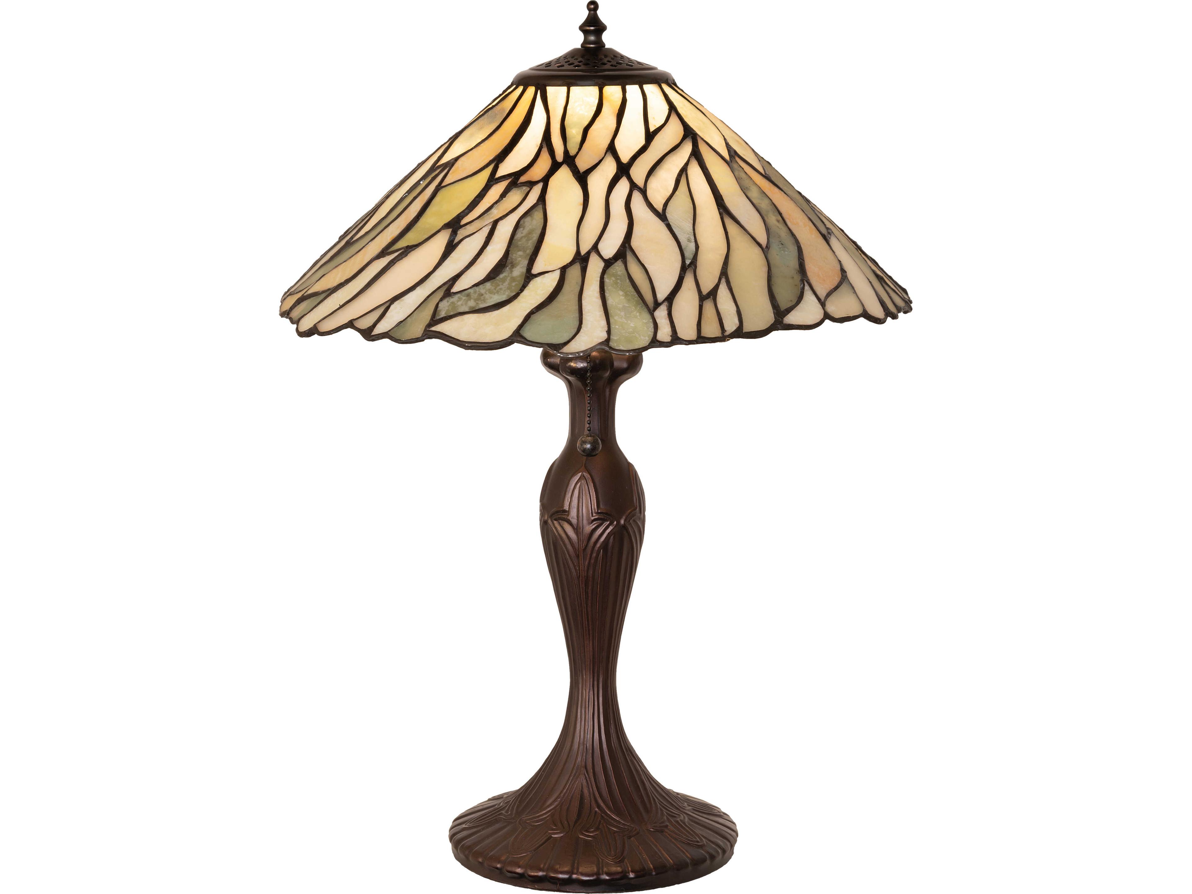 Willow Brown Traditional Table Lamp