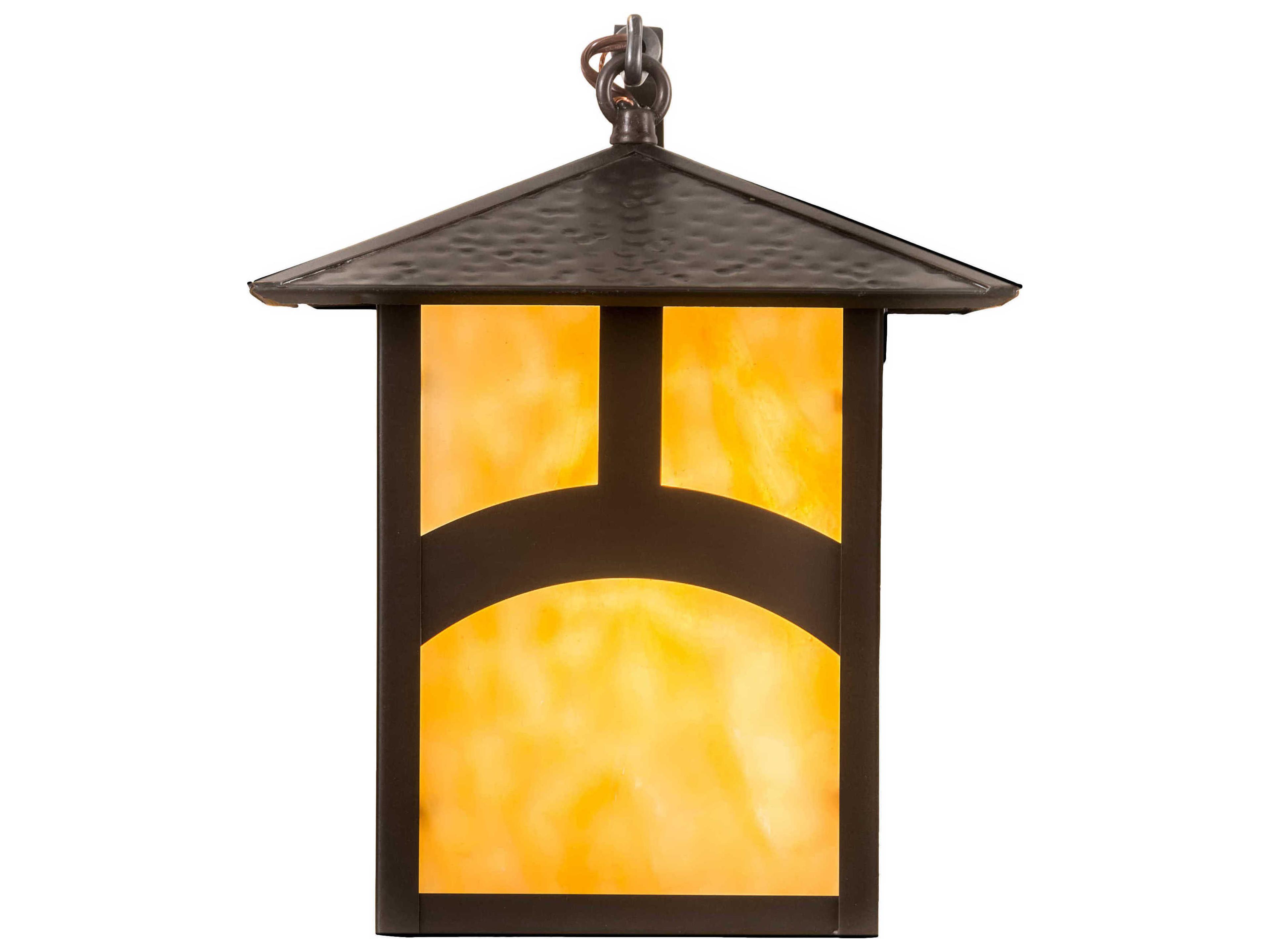 Meyda Seneca 1 - Light Glass Outdoor Wall Light
