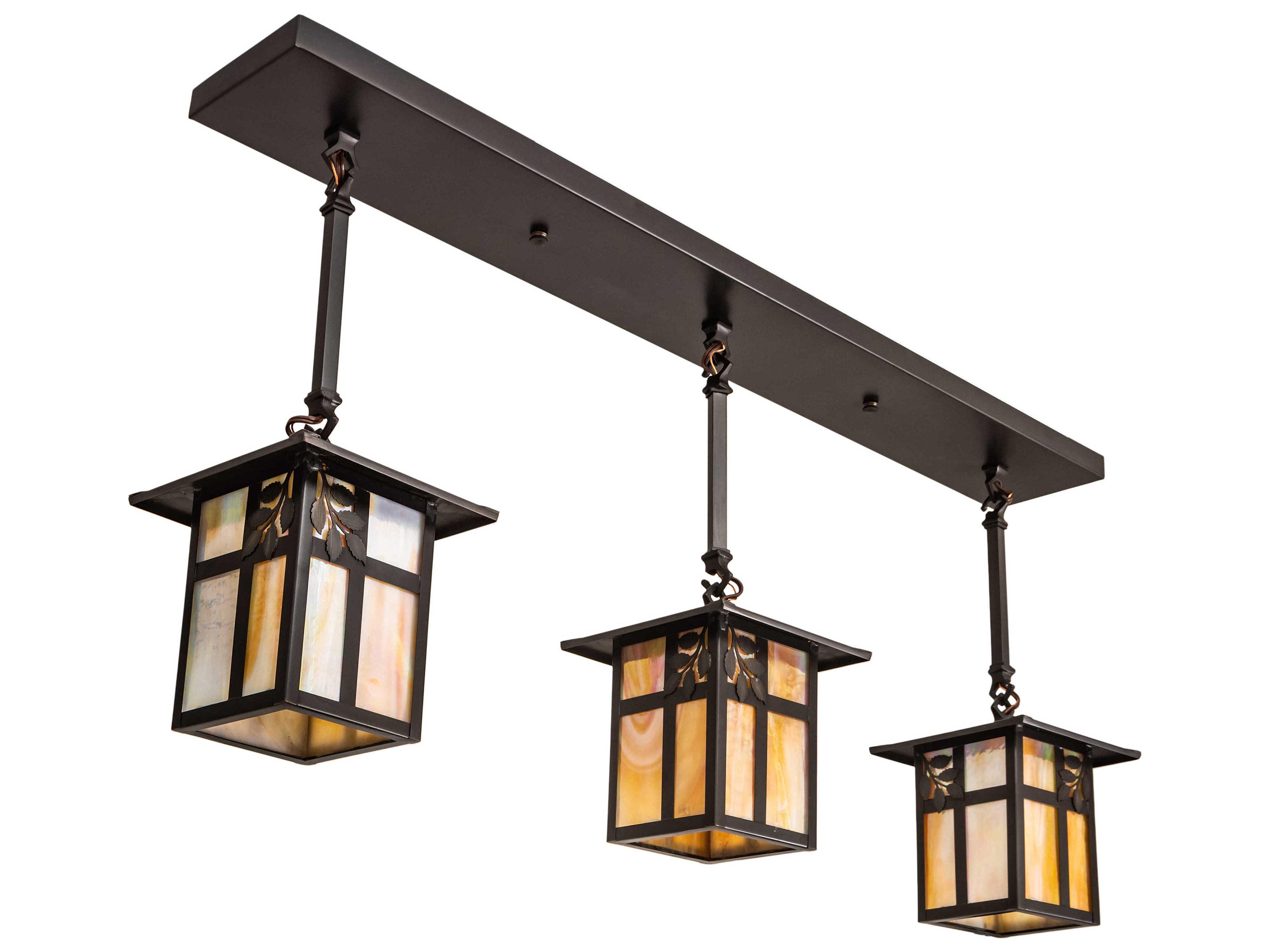 Meyda Seneca 3 - Light Glass Outdoor Hanging Light