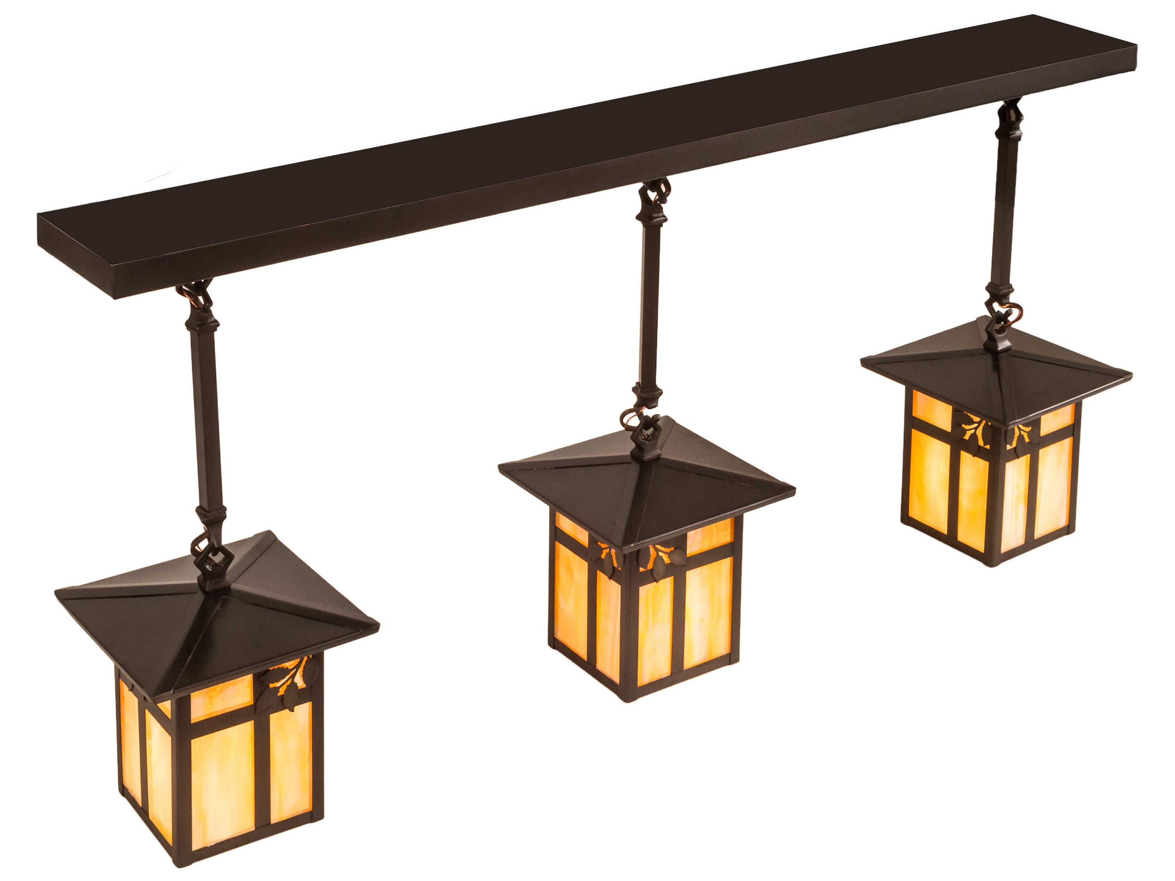 Meyda Seneca 3 - Light Glass Outdoor Hanging Light