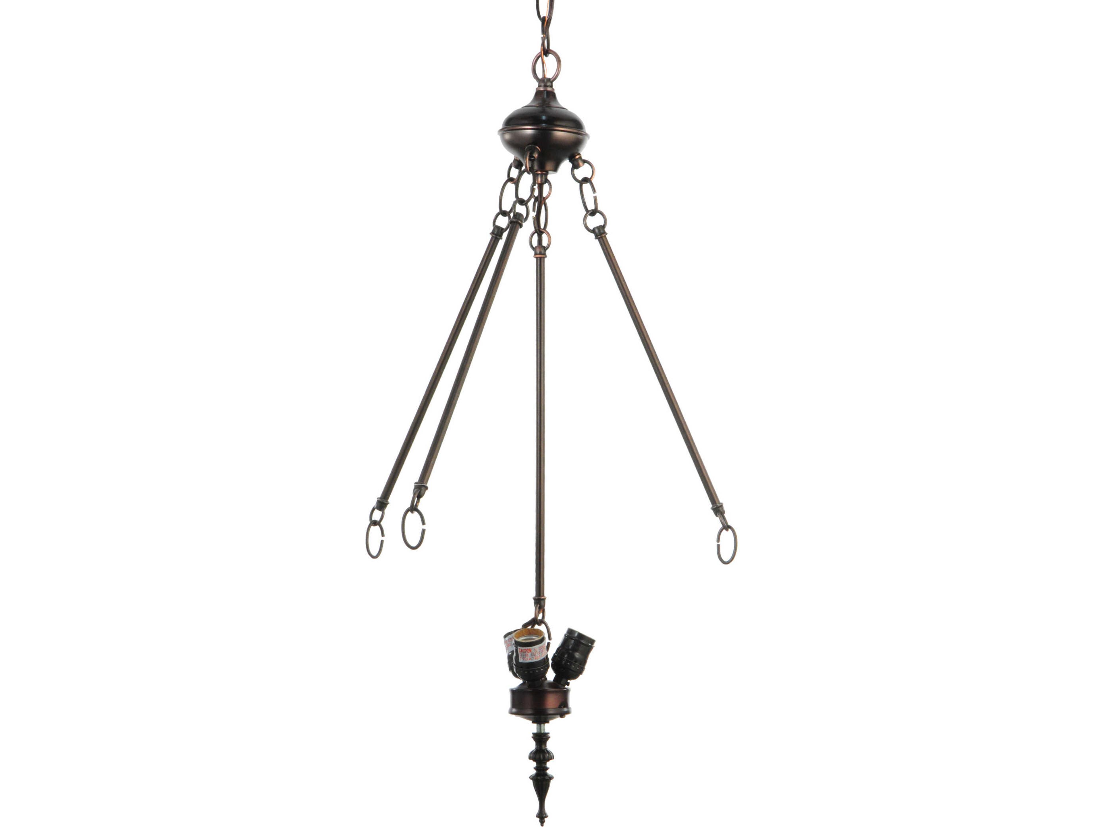 Inverted Pendant Hardware Downrod