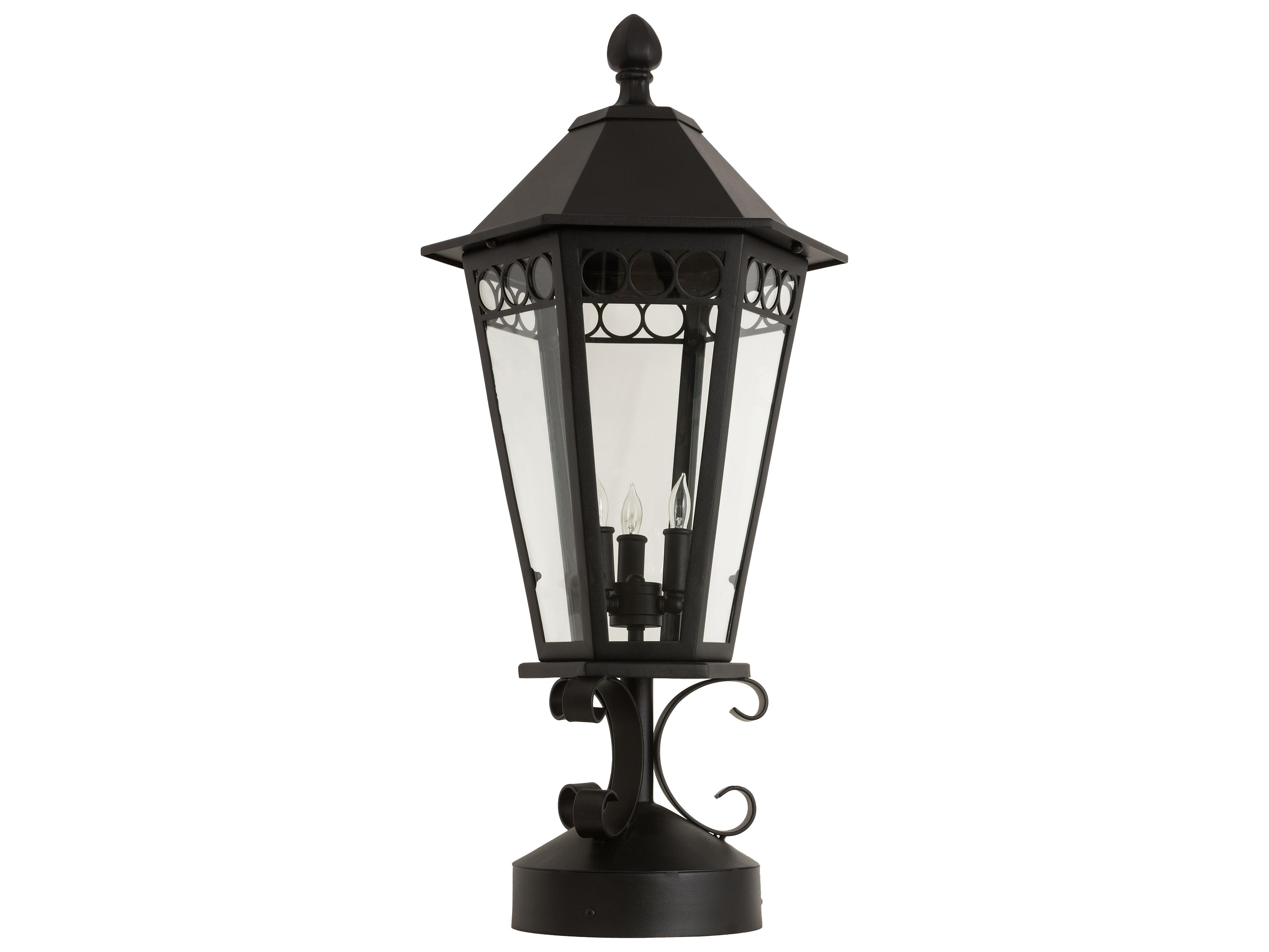 Meyda Yorkshire 3 - Light Outdoor Post Light