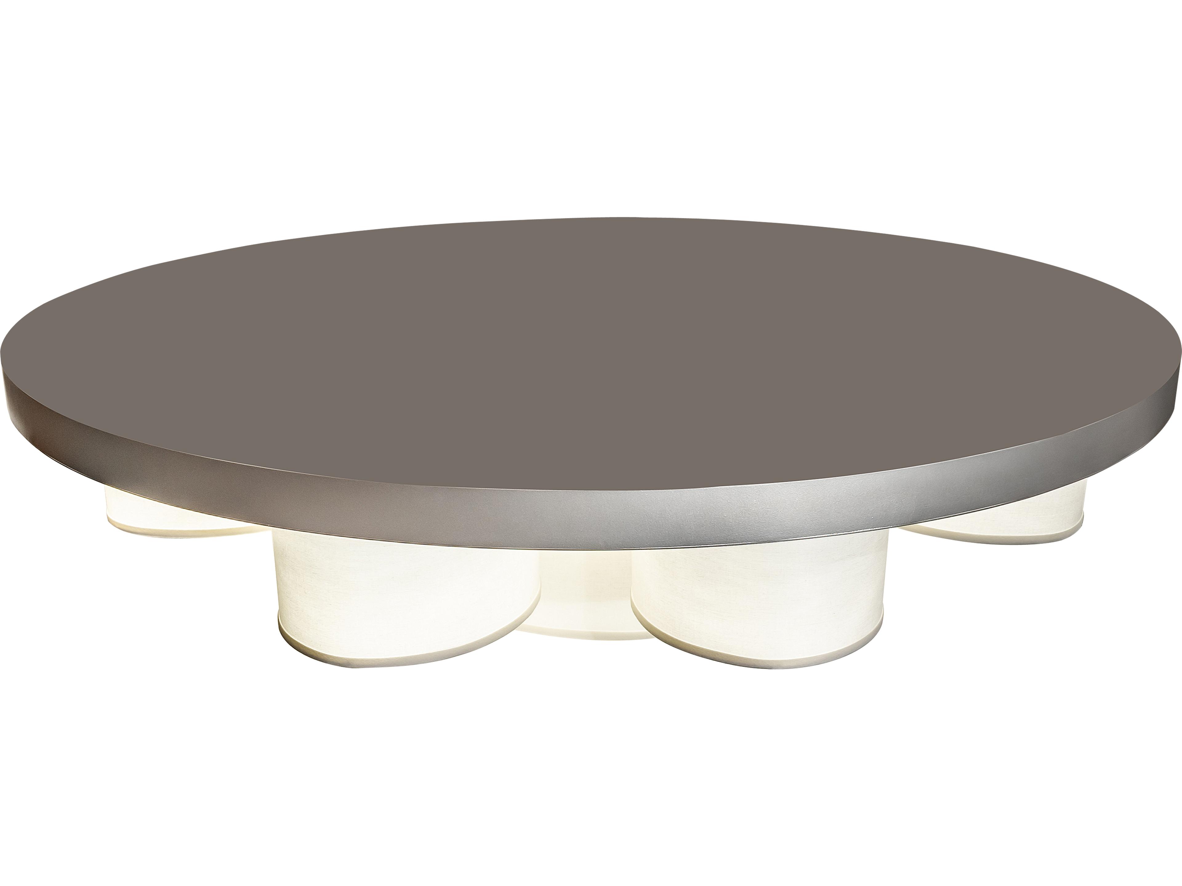 Meyda 6-Light Nickel White LED Flush Mount