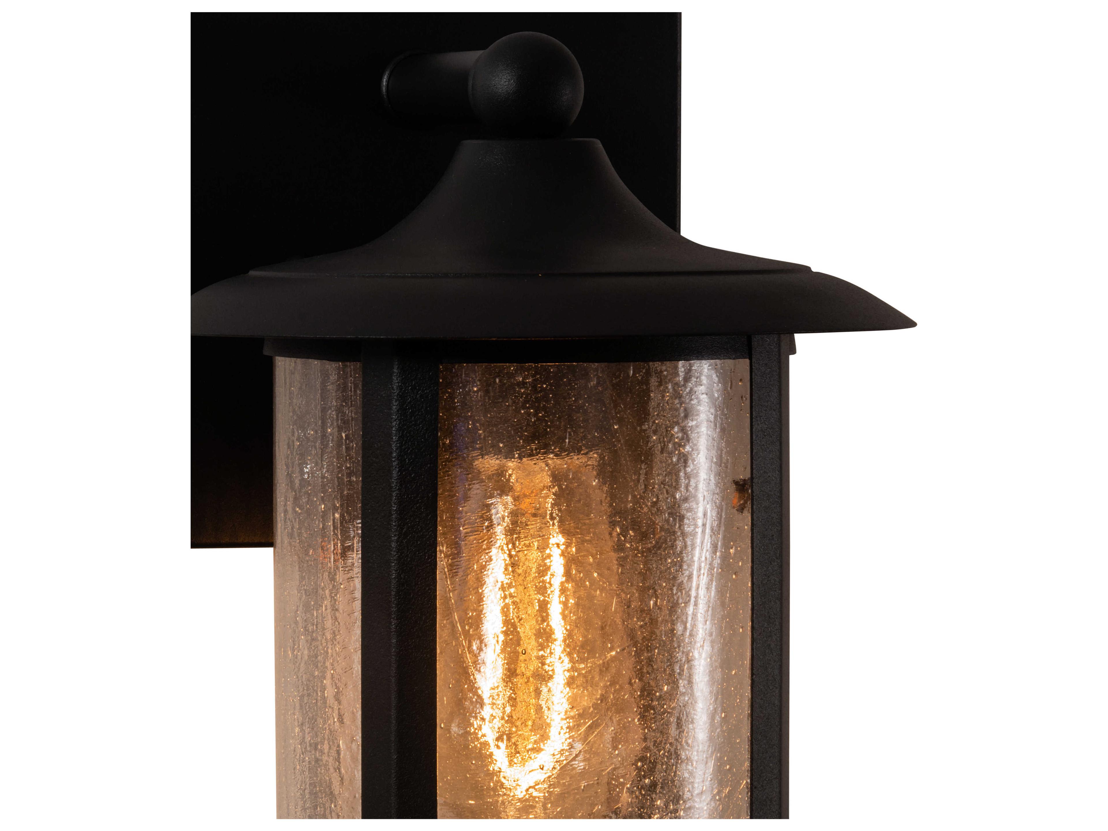 Meyda Fulton 1 - Light Glass Outdoor Wall Light