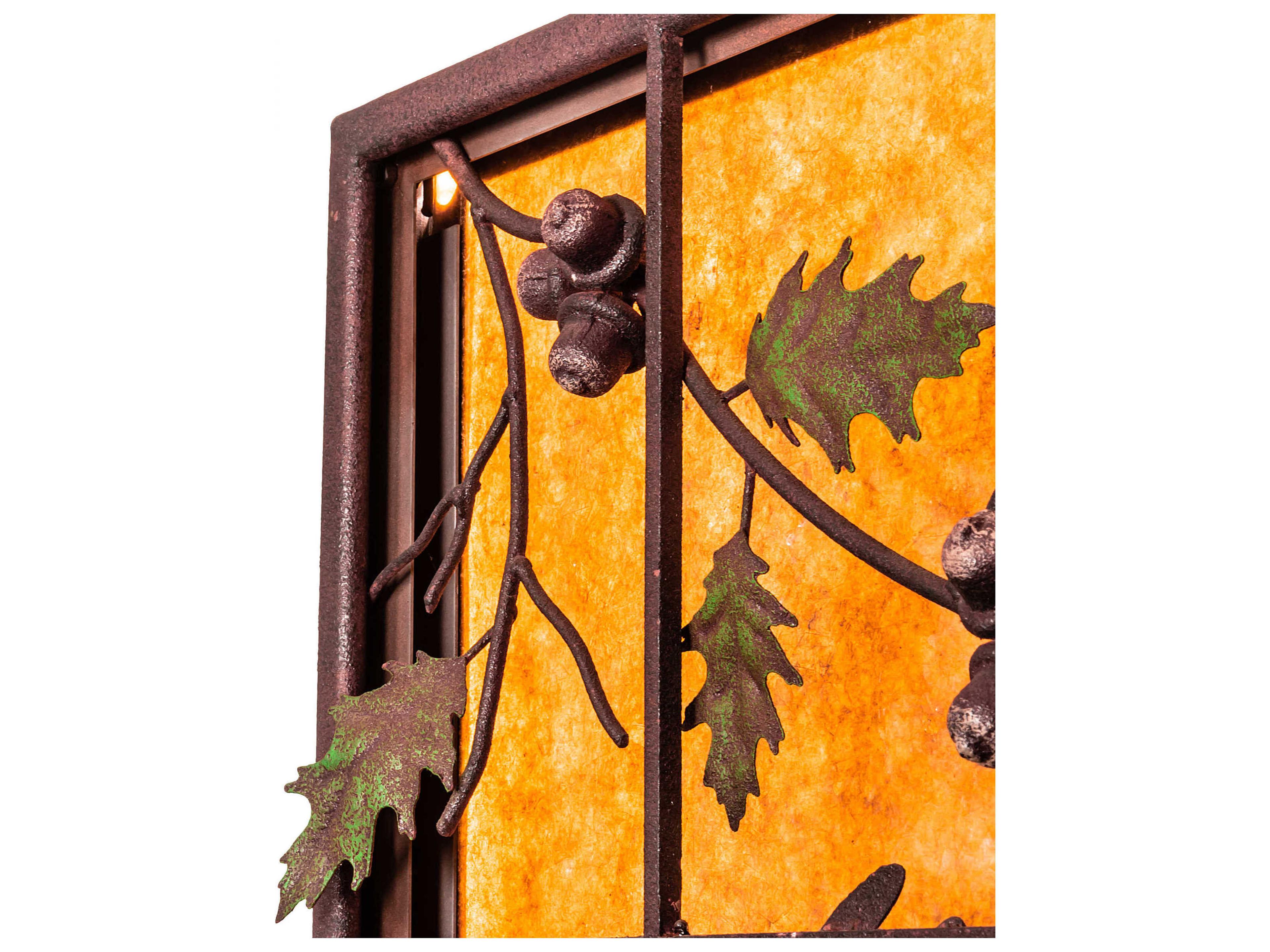 Meyda Moose LED Rustic Lodge Backlit Window