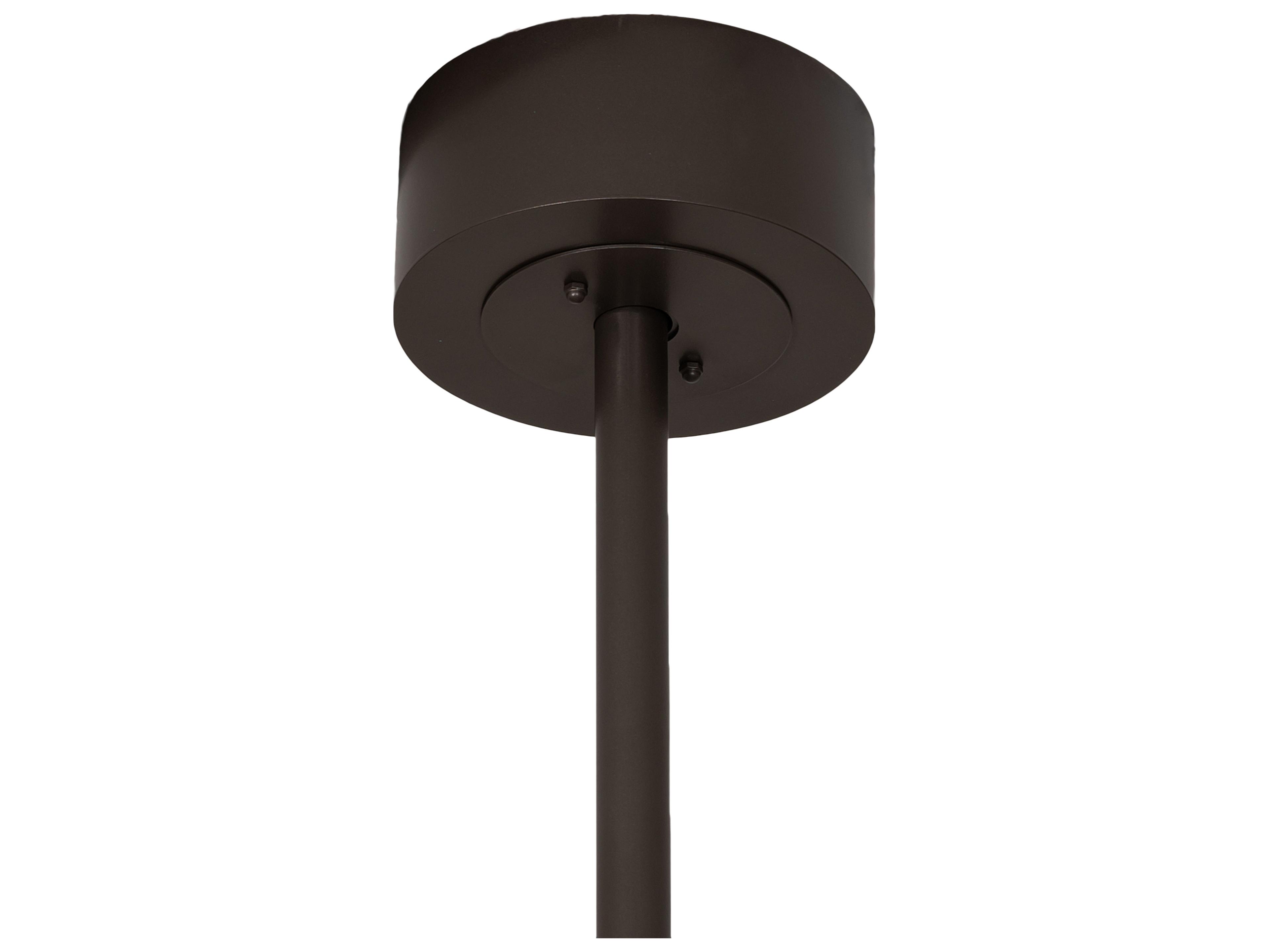 Meyda Loxley 10-Light Bronze White Cylinder Round Chandelier