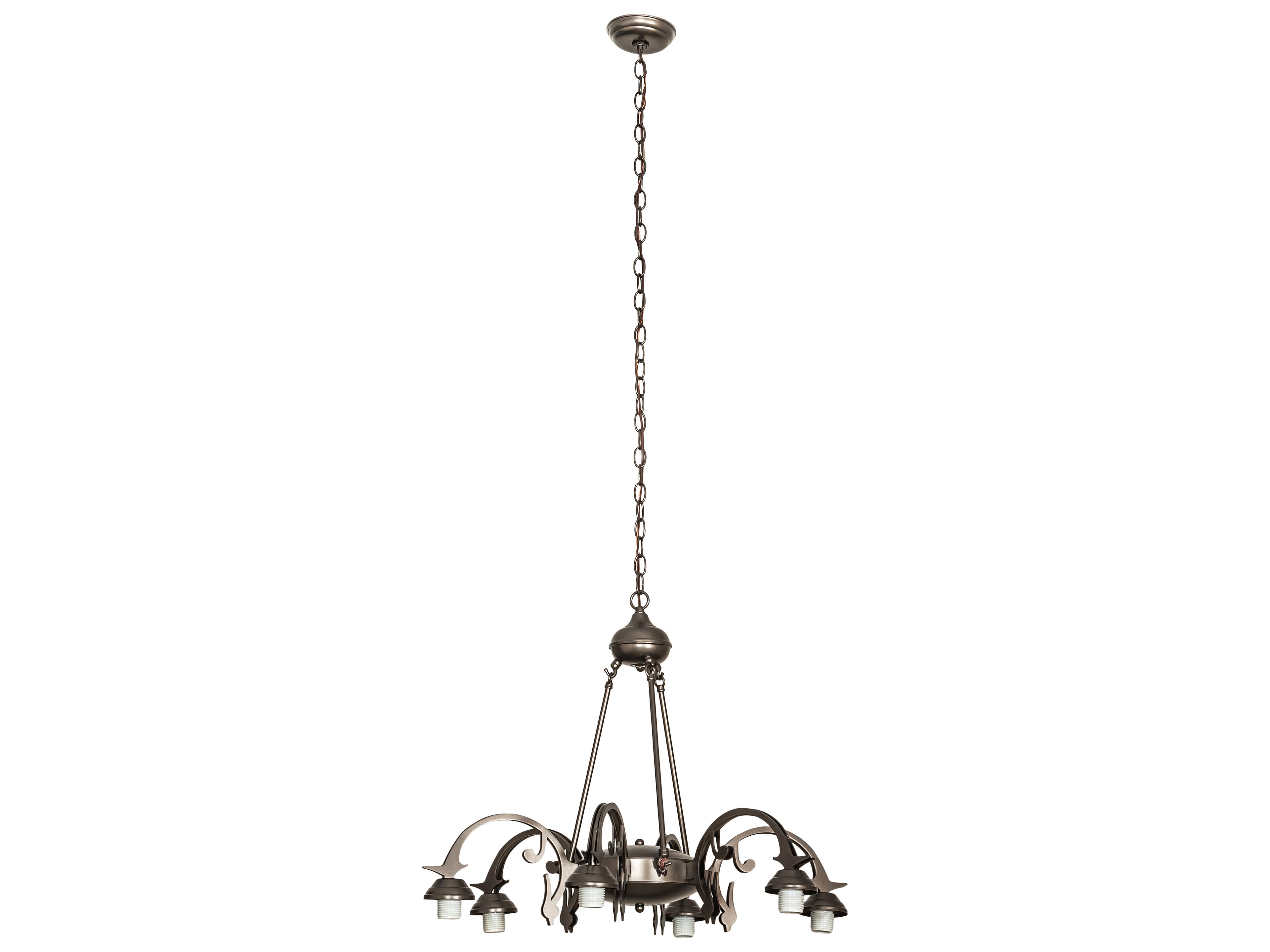 Meyda 6-Light Oil Rubbed Bronze Chandelier