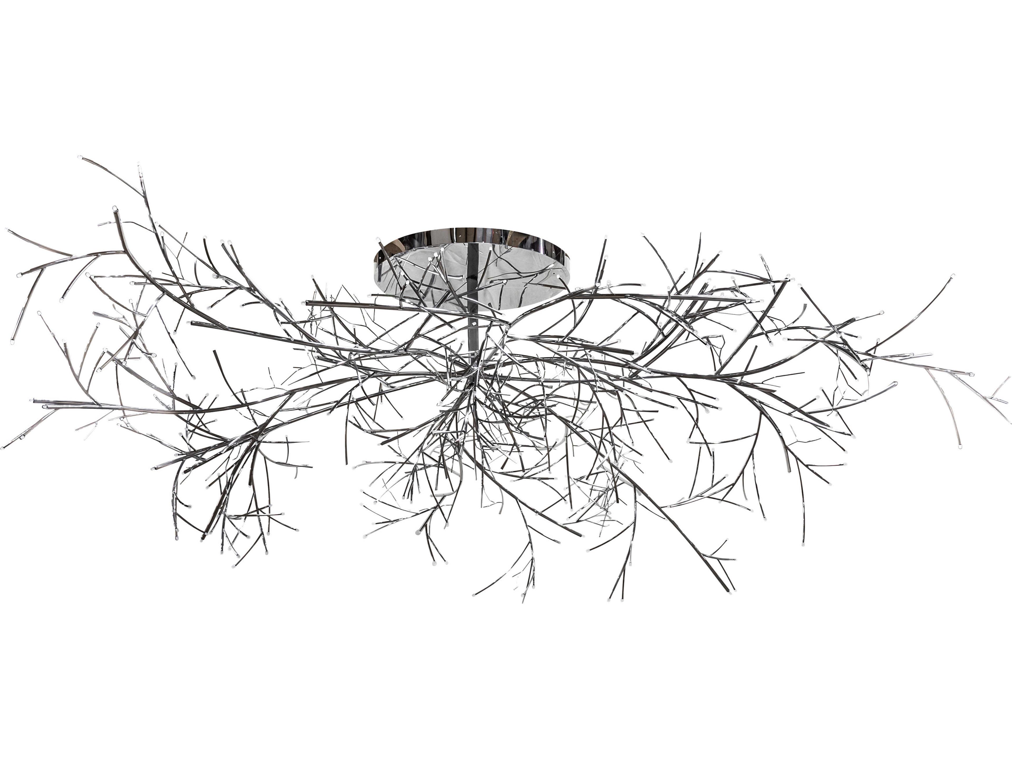 Meyda Thicket 296-Light Chrome Stainless Steel LED Sputnik Pendant