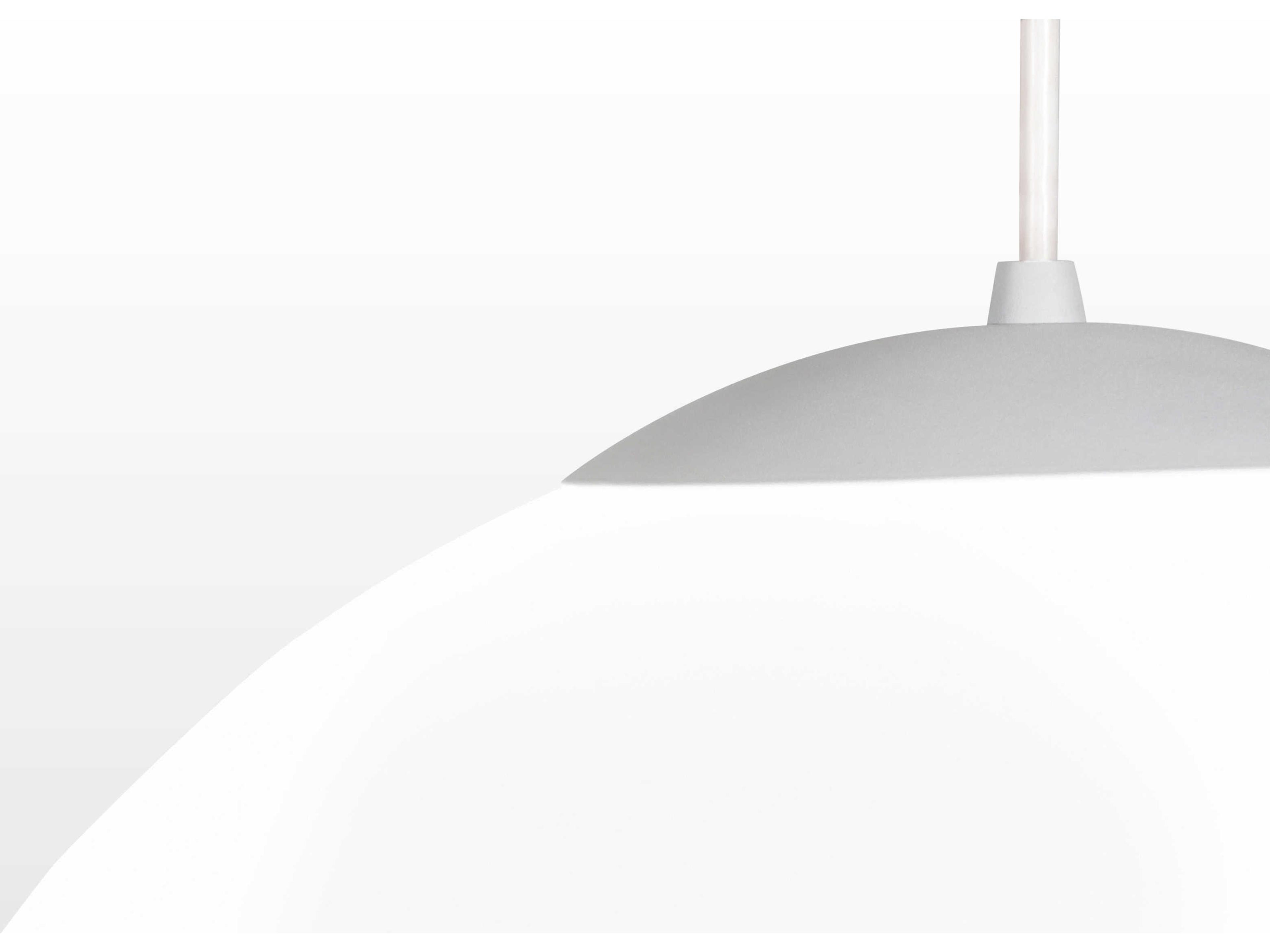 Meyda Bola 3-Light White LED Globe Pendant