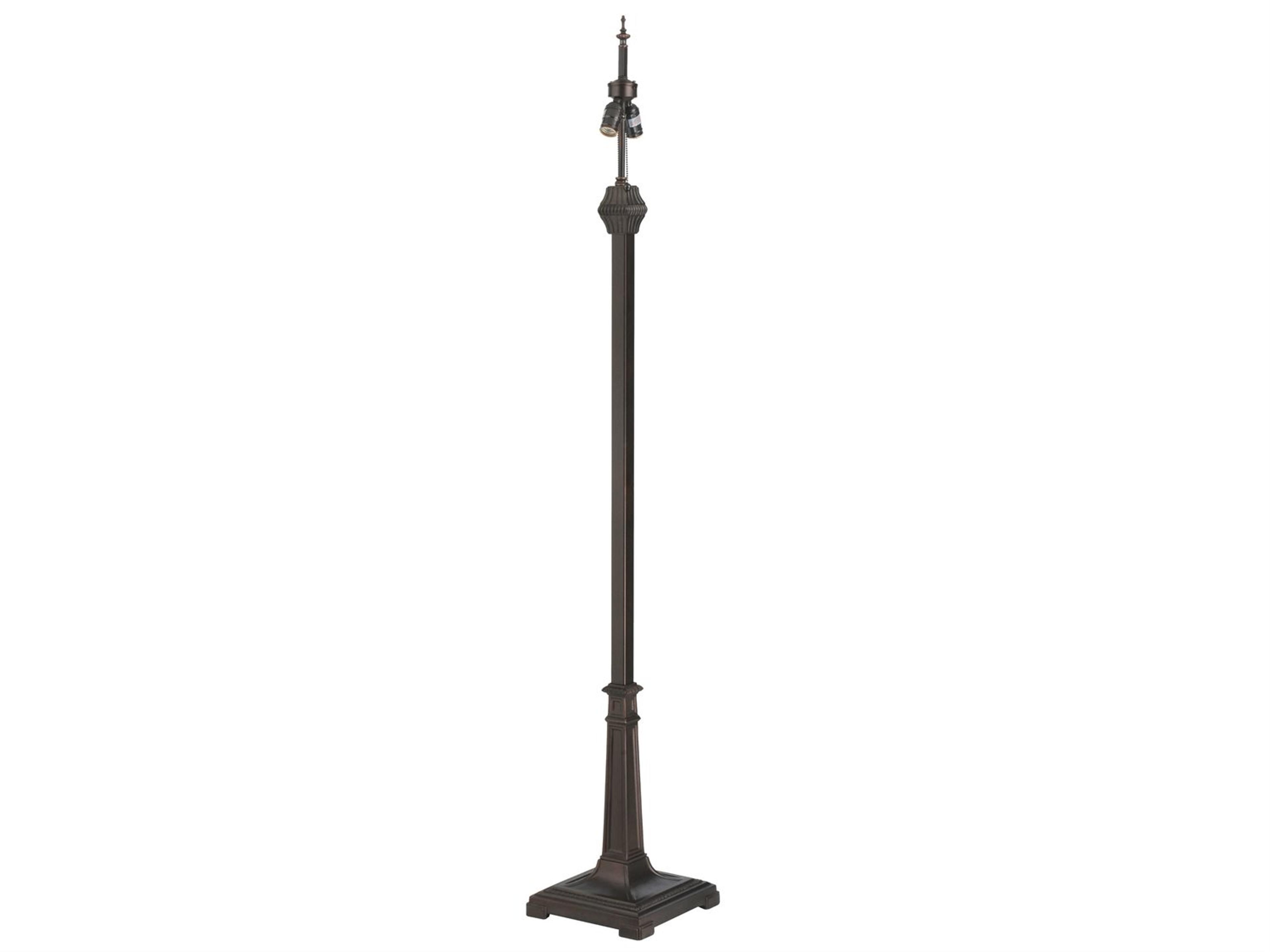 Heavy Mission Floor Lamp Base