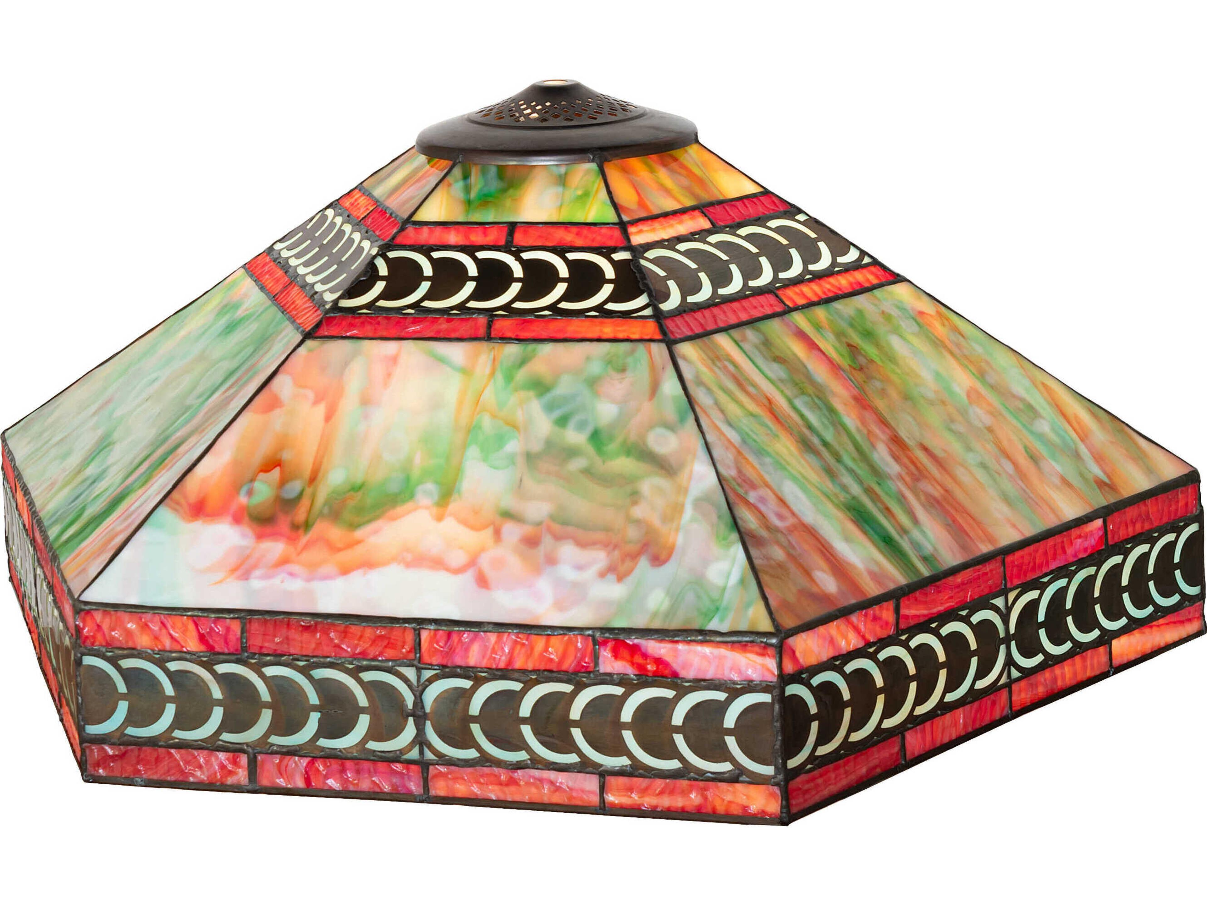 Cambridge Green Amber Shade