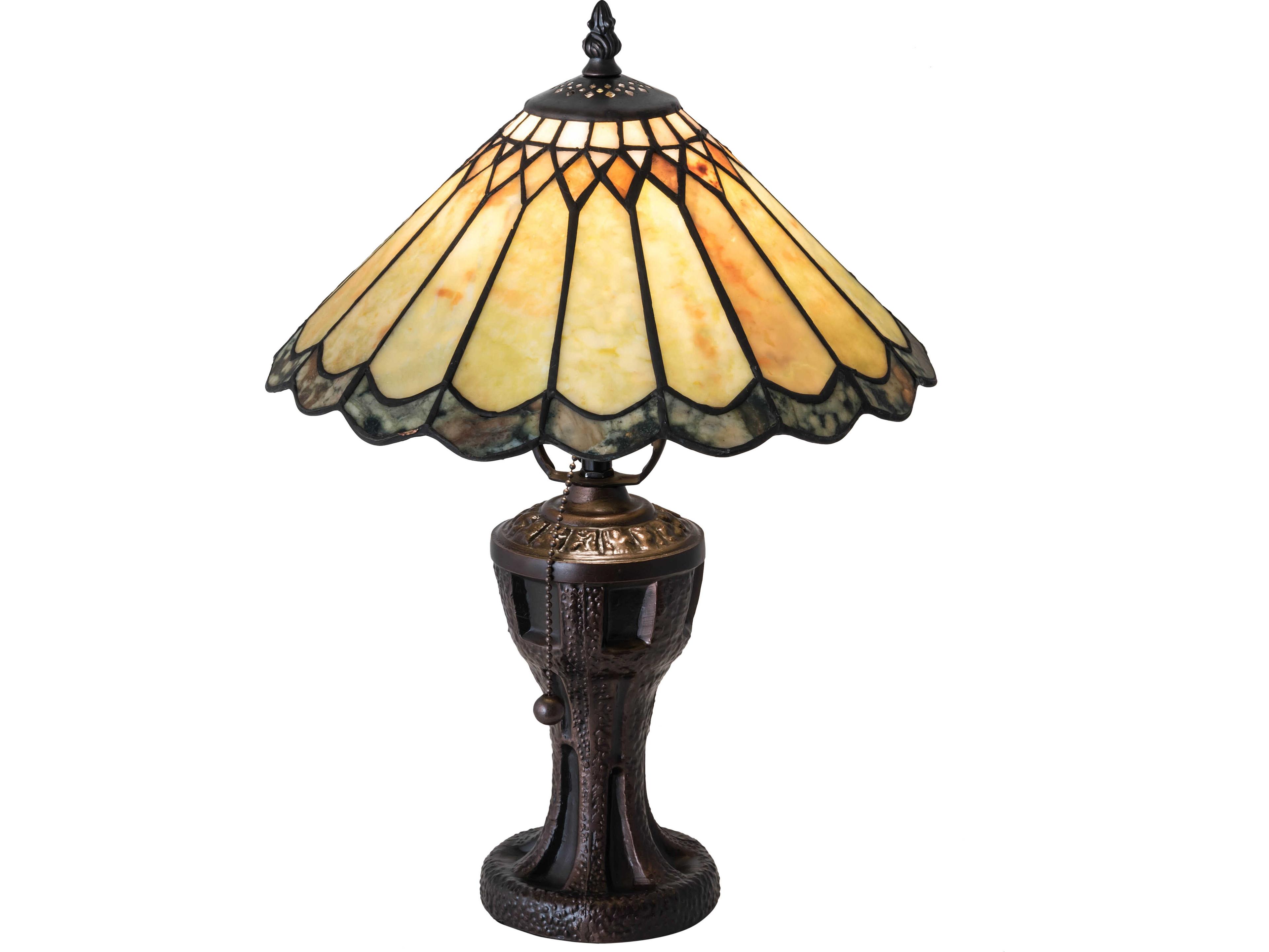 Carousel Bronze Traditional Table Lamp