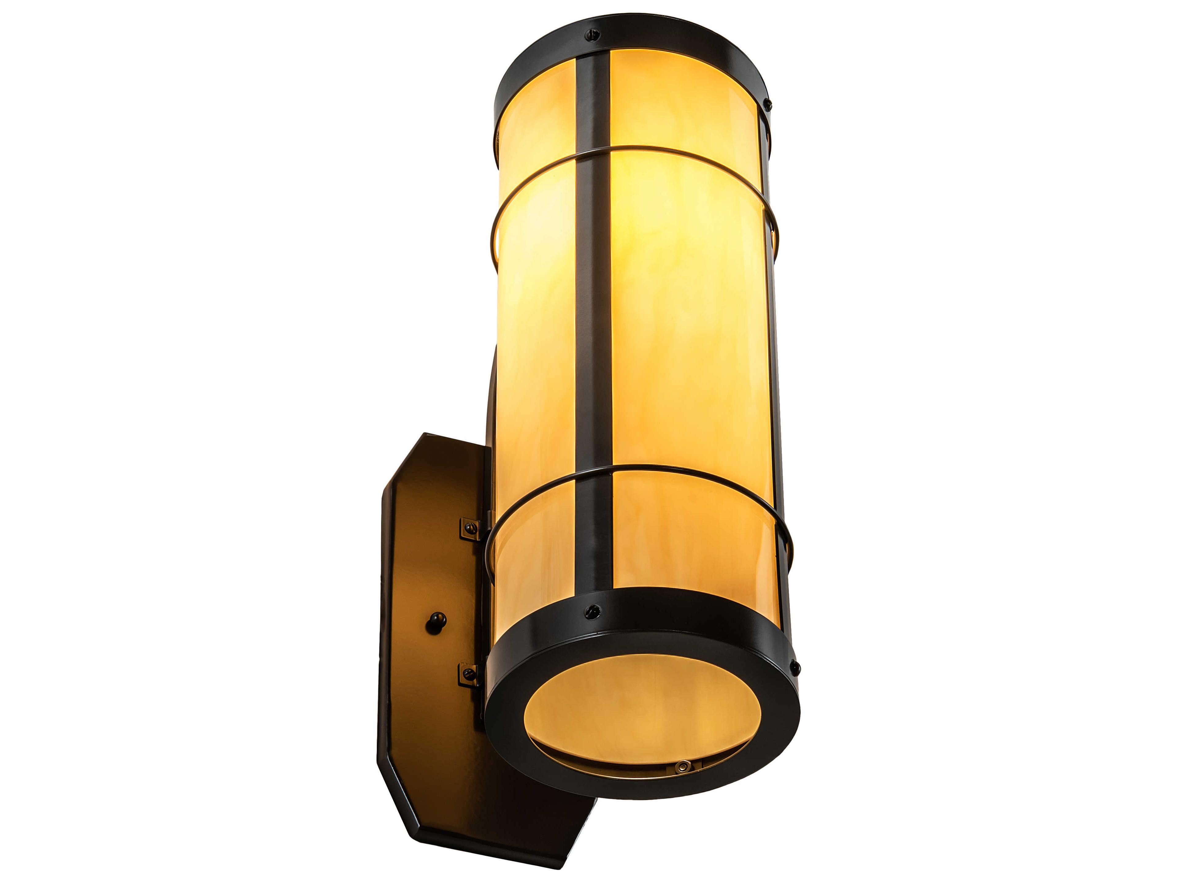 Meyda Villa 1-Light Timeless Bronze Wall Sconce