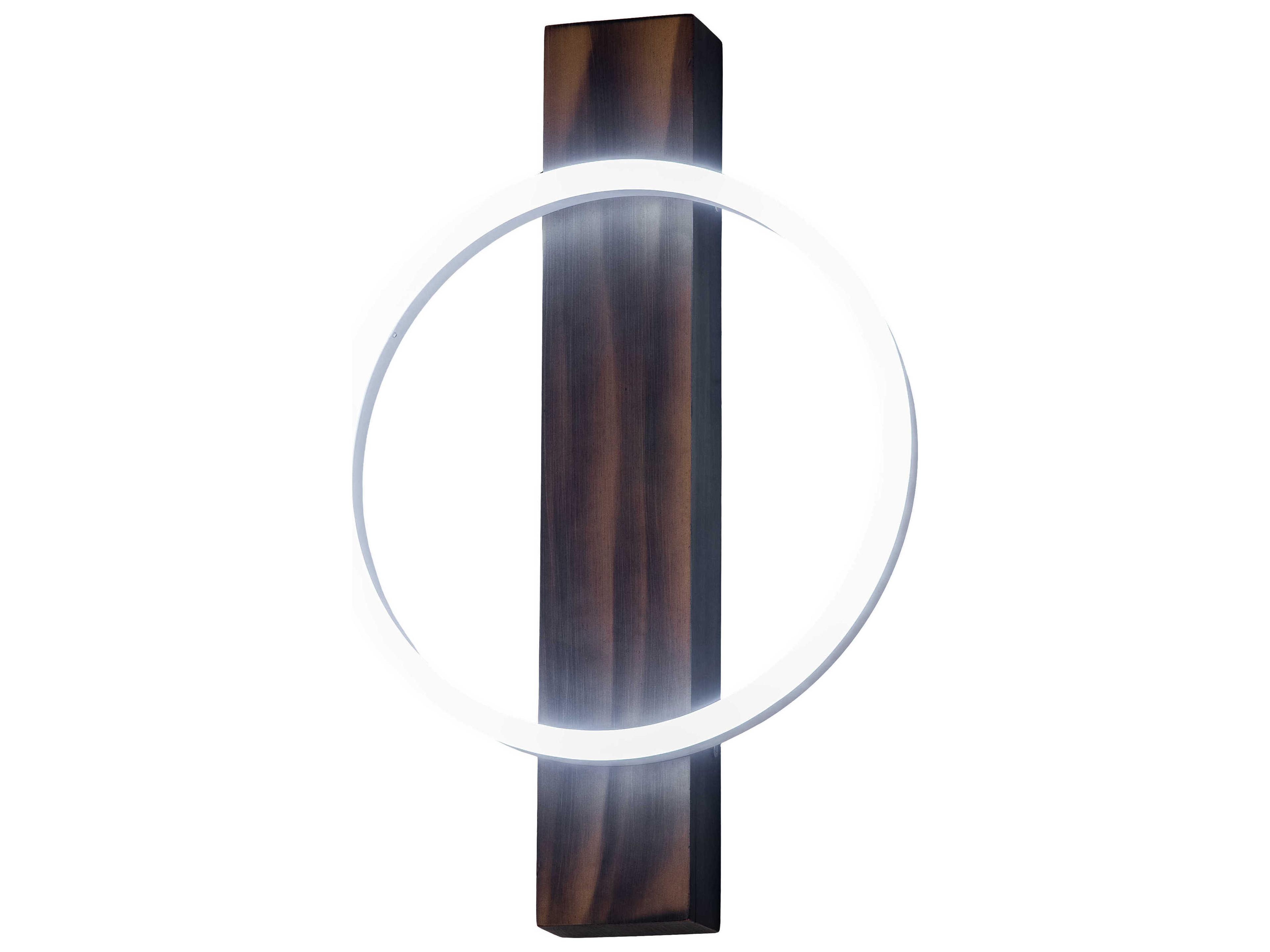 Natural Wood LED Wall Sconce