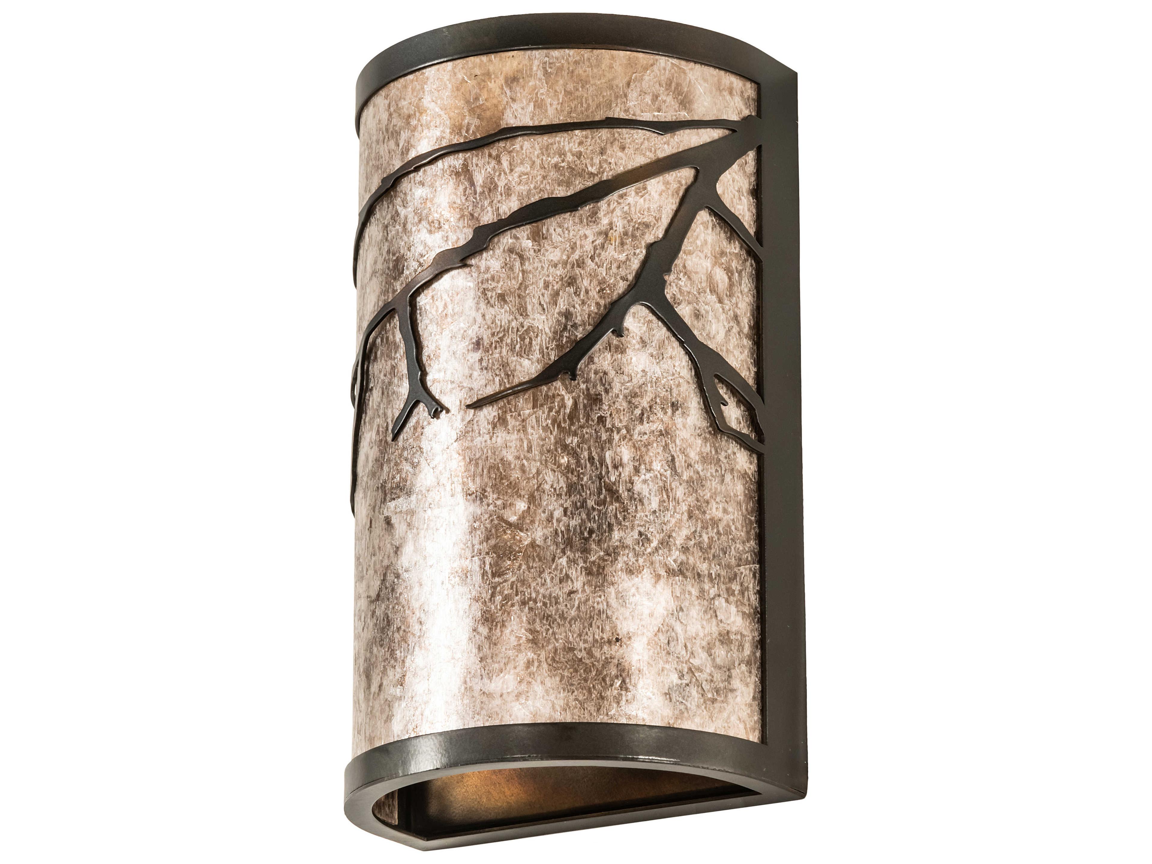 Meyda Branches 2-Light Antique Copper Wall Sconce