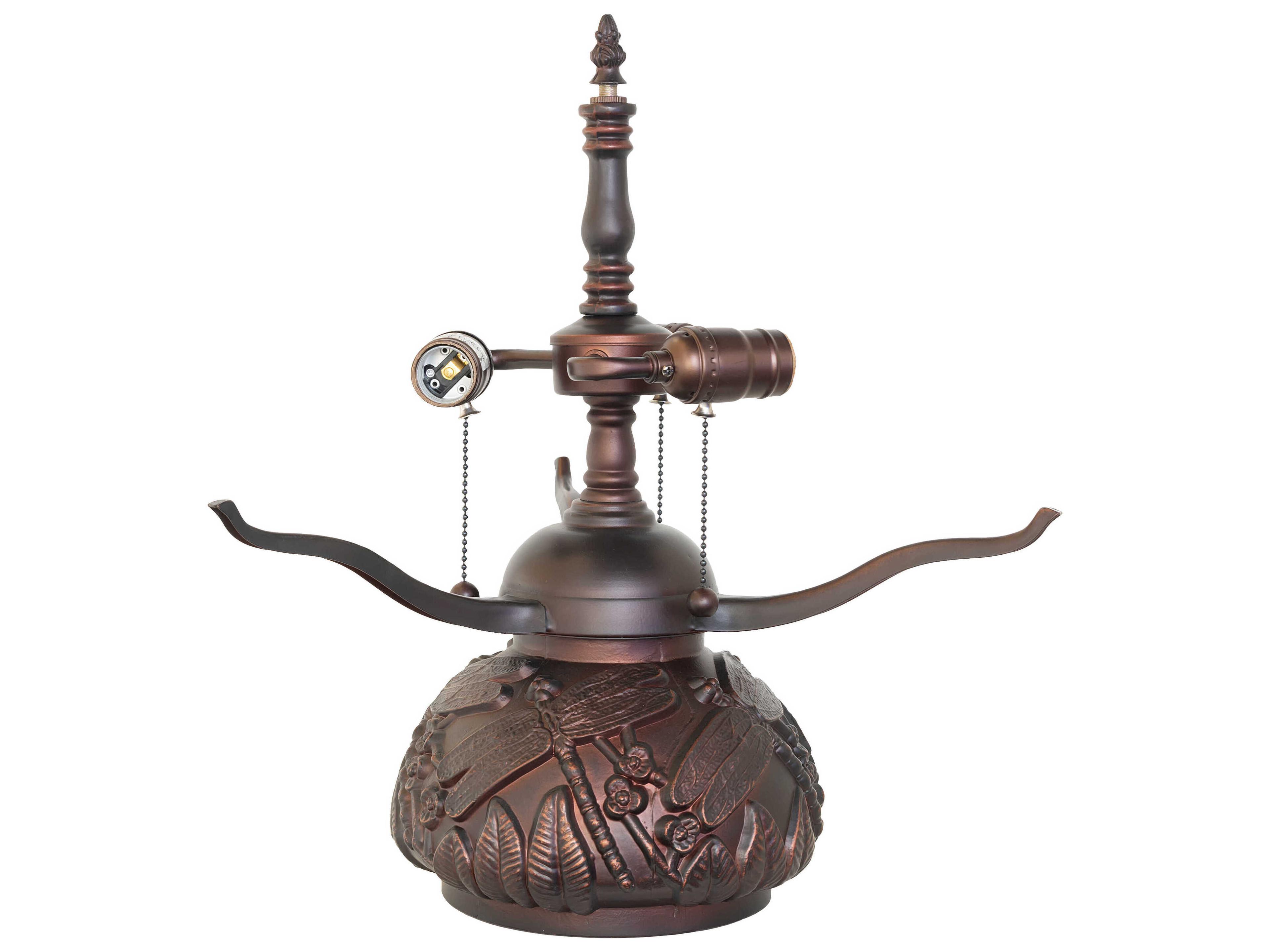 Tiffany Dragonfly 3 - Light Table Lamp Base