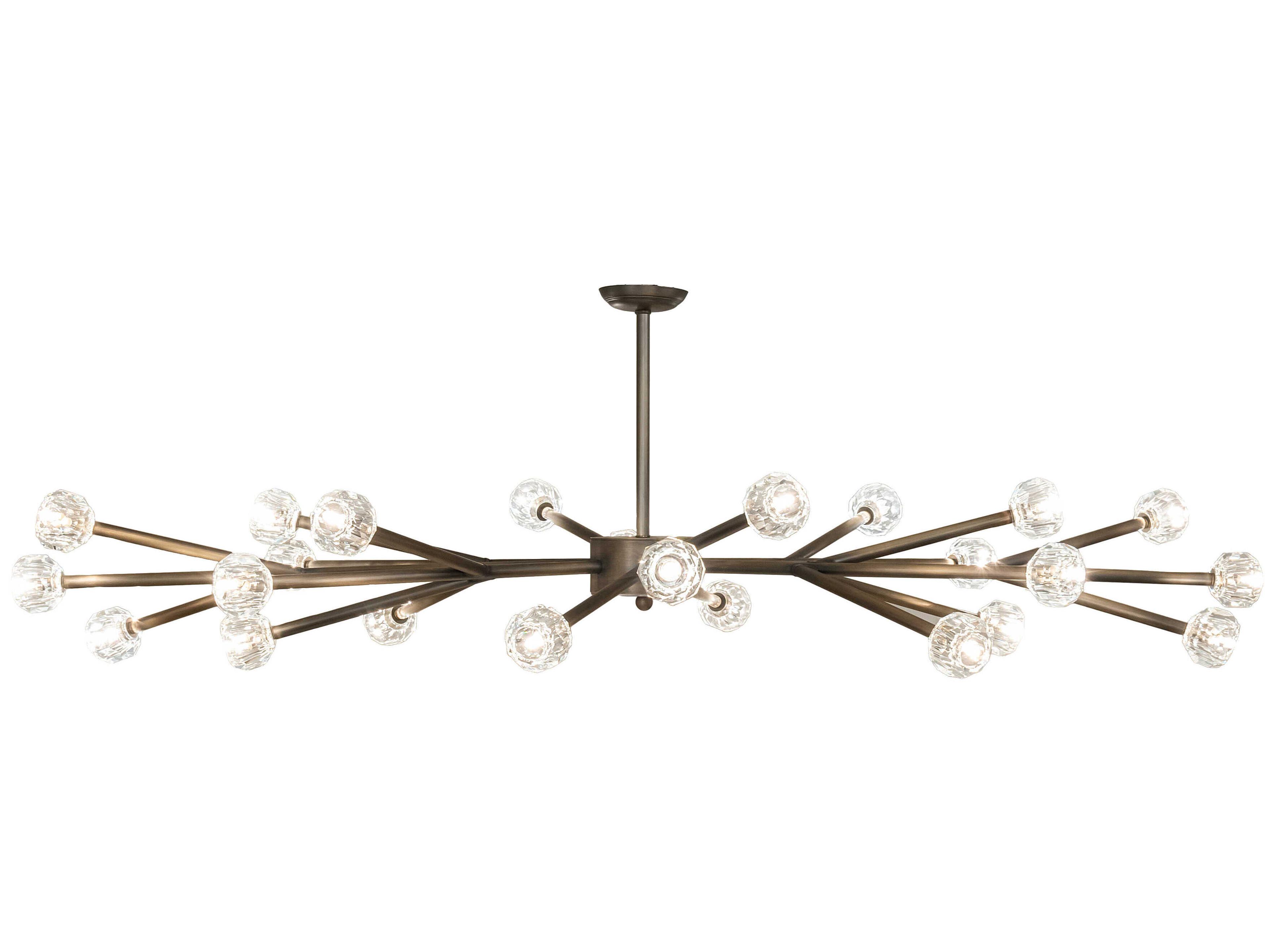Meyda Benning 24-Light Antique Brass Chandelier