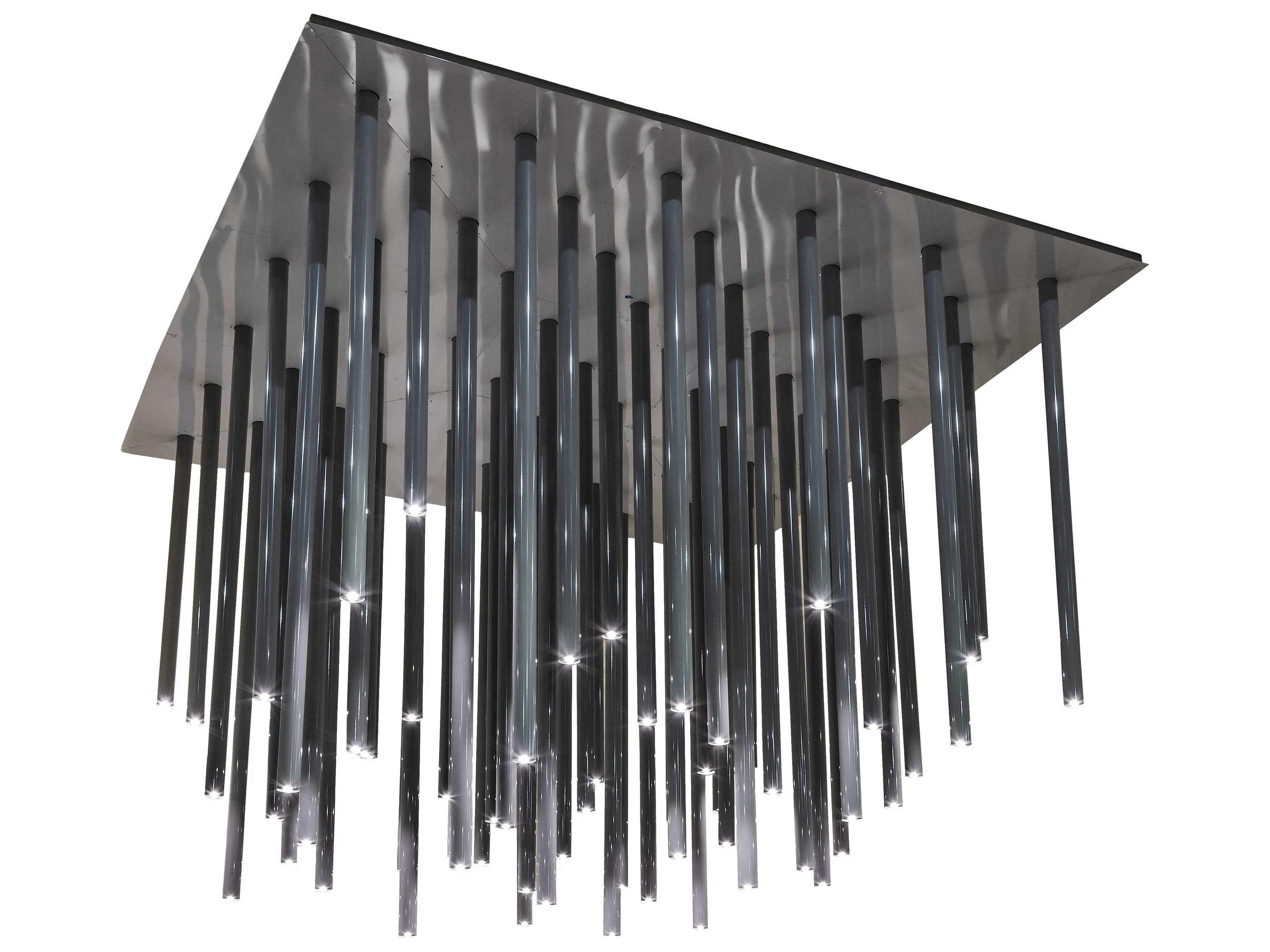 61-Light Gray LED Linear Flush Mount