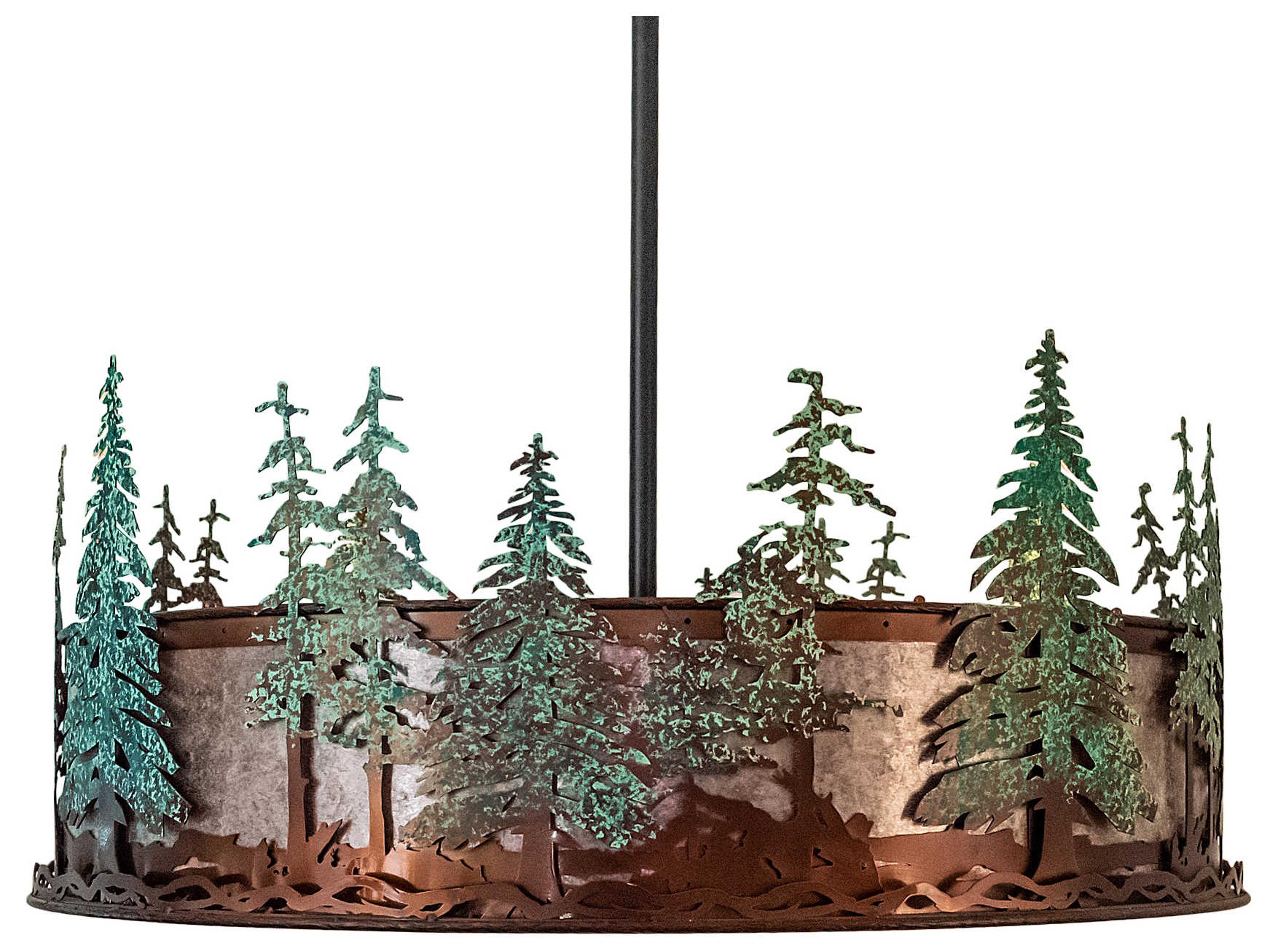 Meyda Whispering Pines 16 - Light 45" Ceiling Fan