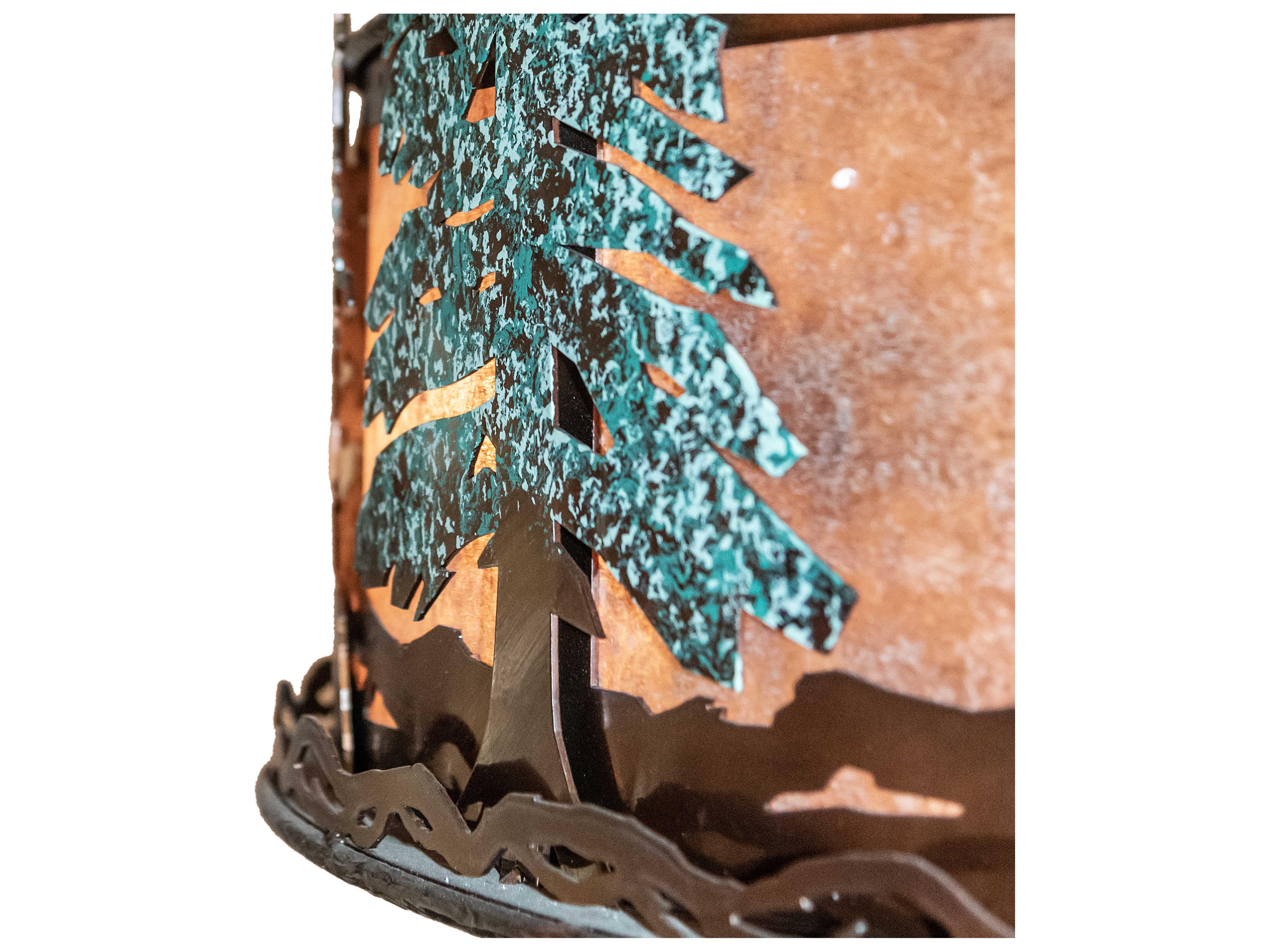 Meyda Whispering Pines 16 - Light 45" Ceiling Fan