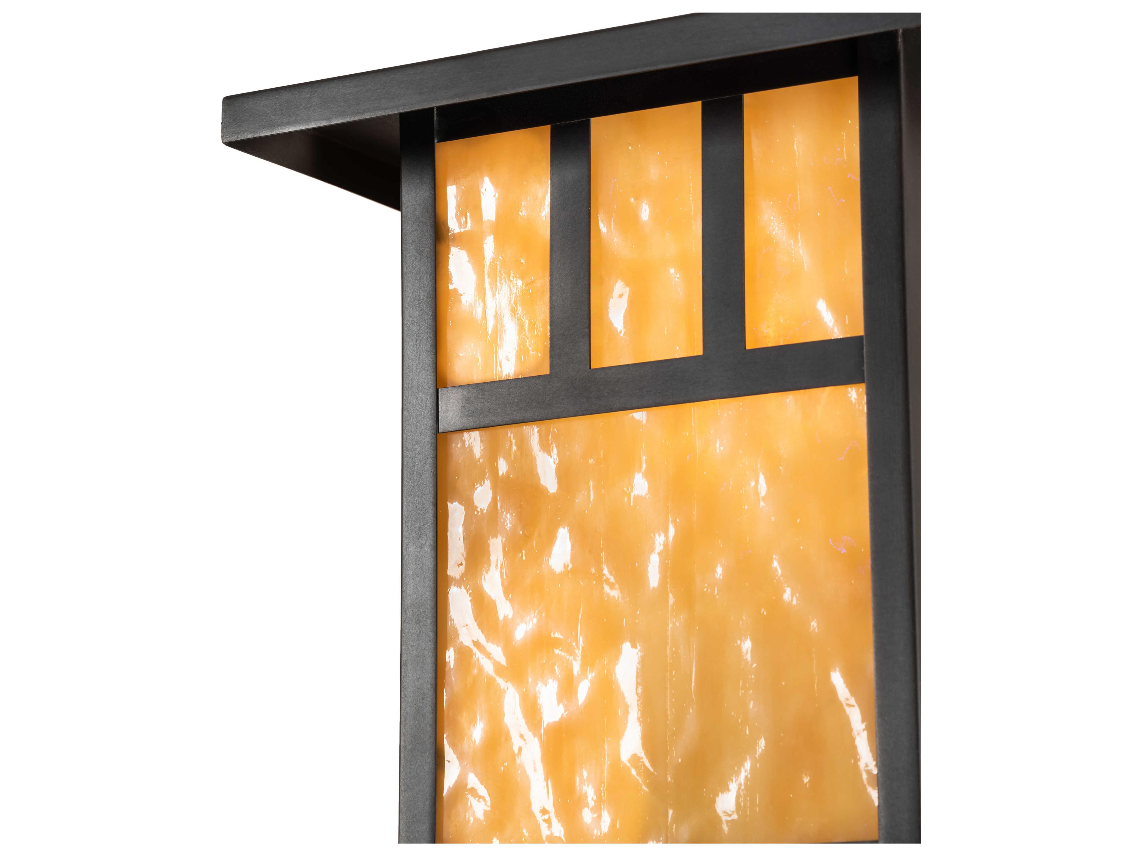 Meyda Hyde Park 1 - Light Glass Outdoor Wall Light