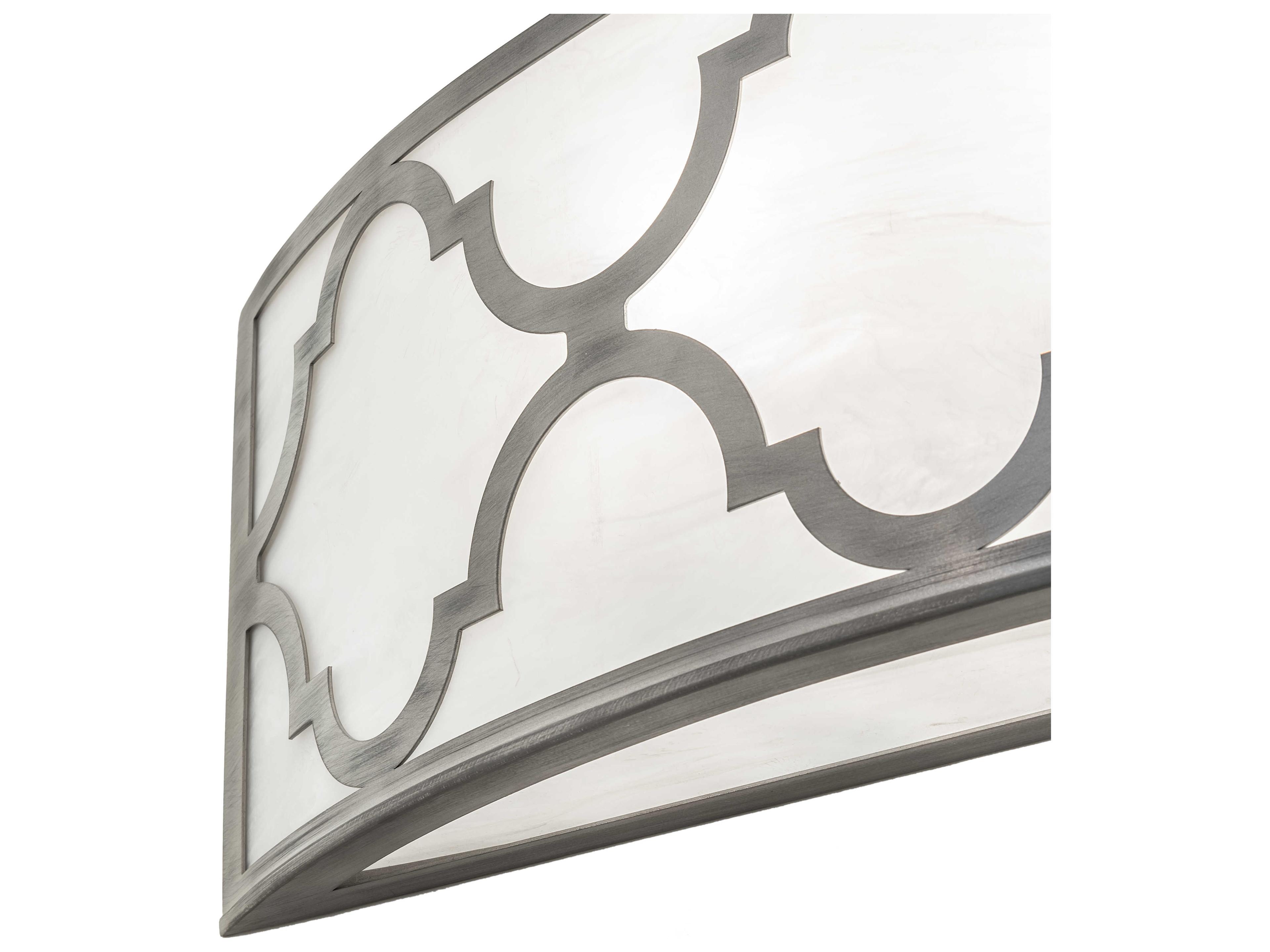 Meyda Cardiff 2-Light Brushed Nickel Wall Sconce